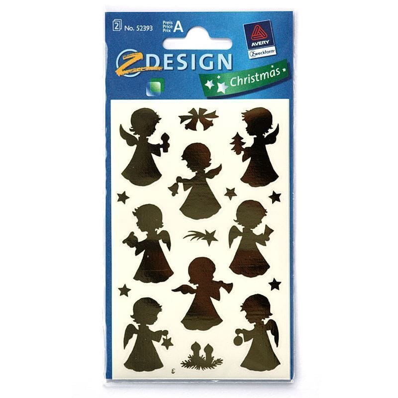 Zweckform Sticker 'Engel', papier, goud