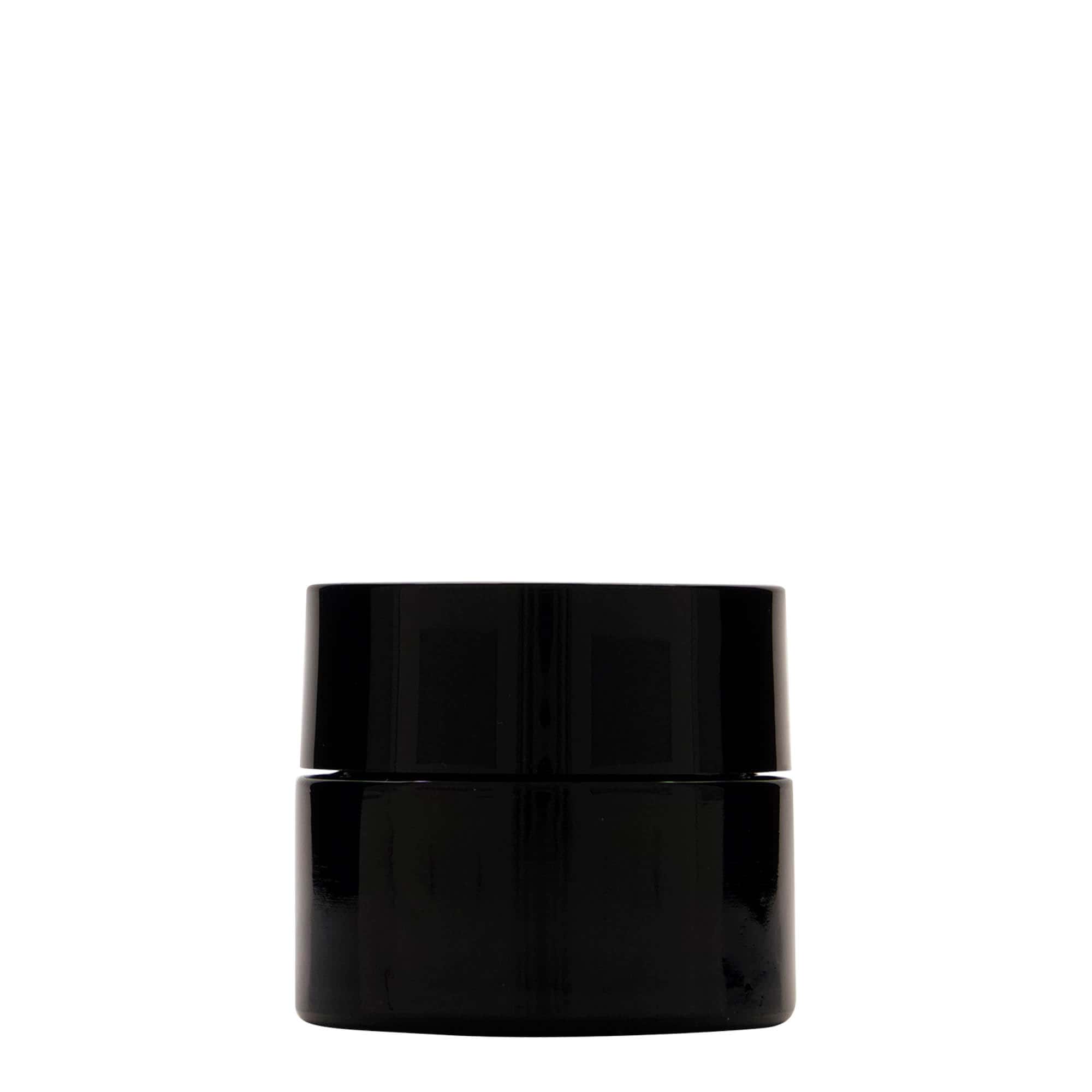 Recyclingpotje 'Floria', 50 ml, glas, antiekgroen, monding: 58/400
