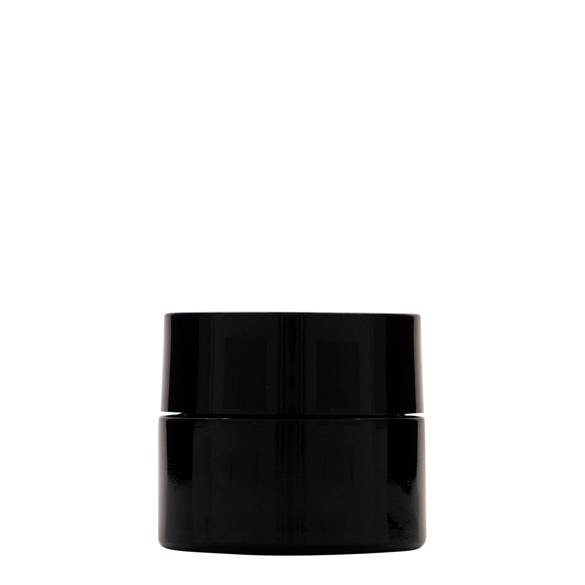 50 ml recyclebare pot 'Floria', glas, antiekgroen, opening: 58/400 50 ml recyclebare pot 'Floria', glas, antiekgroen, opening: 58/400