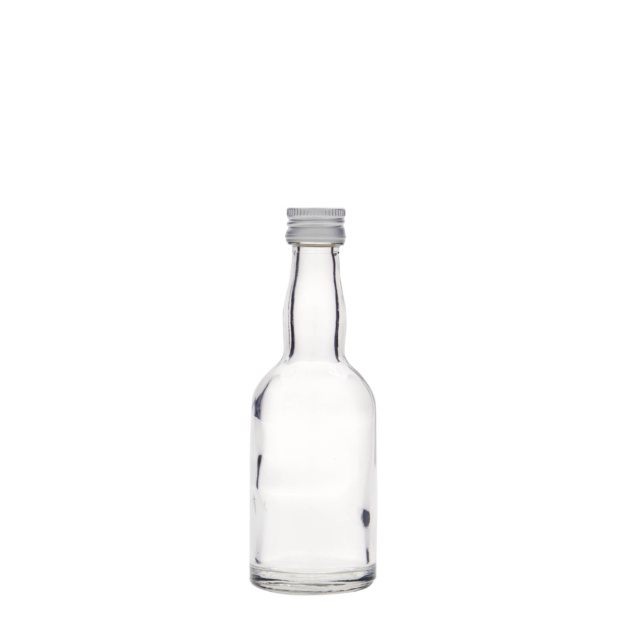 50 ml glazen fles 'Proba', opening: PP 18 50 ml glazen fles 'Proba', opening: PP 18