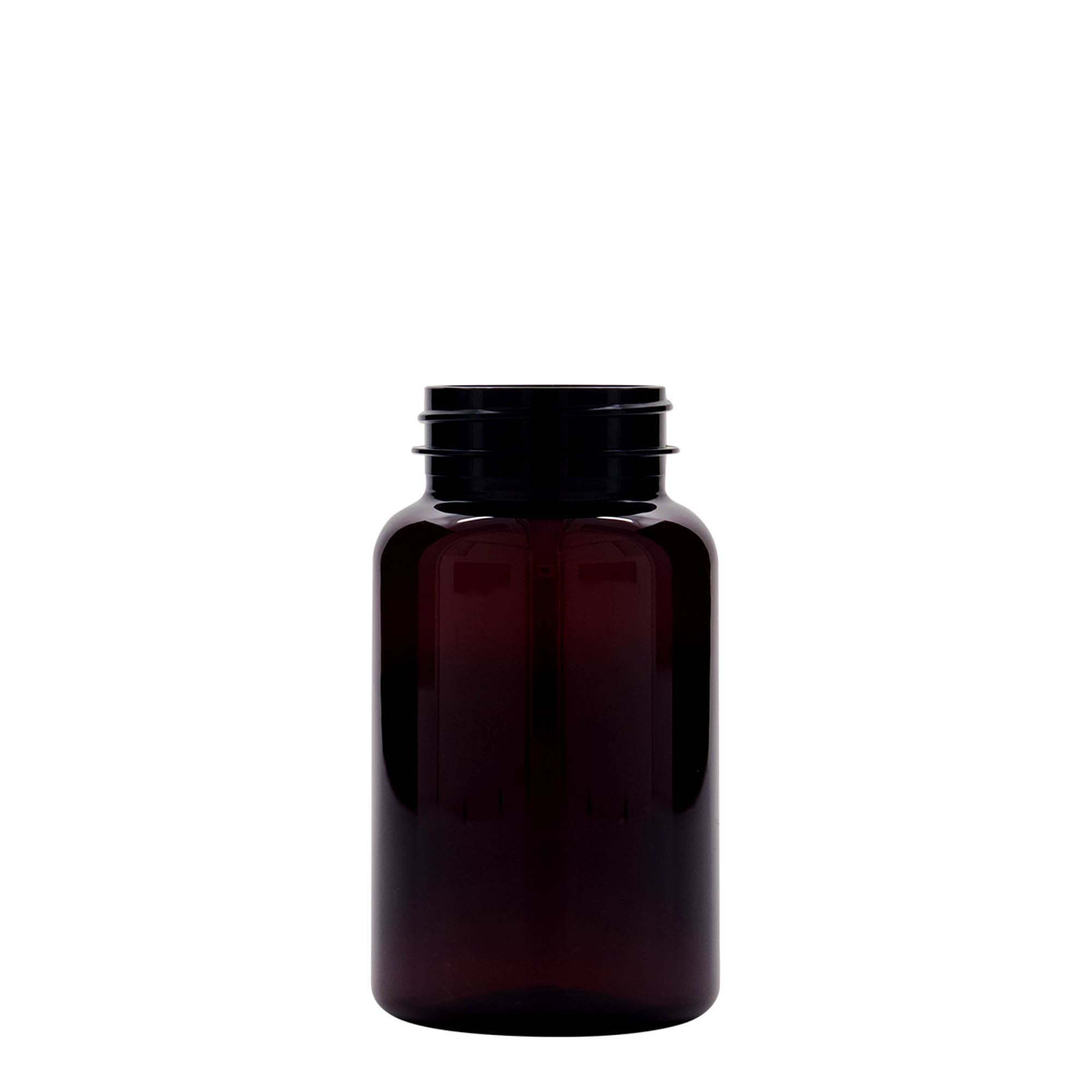 200 ml PET-verpakking, kunststof, bruin, opening: 45/400