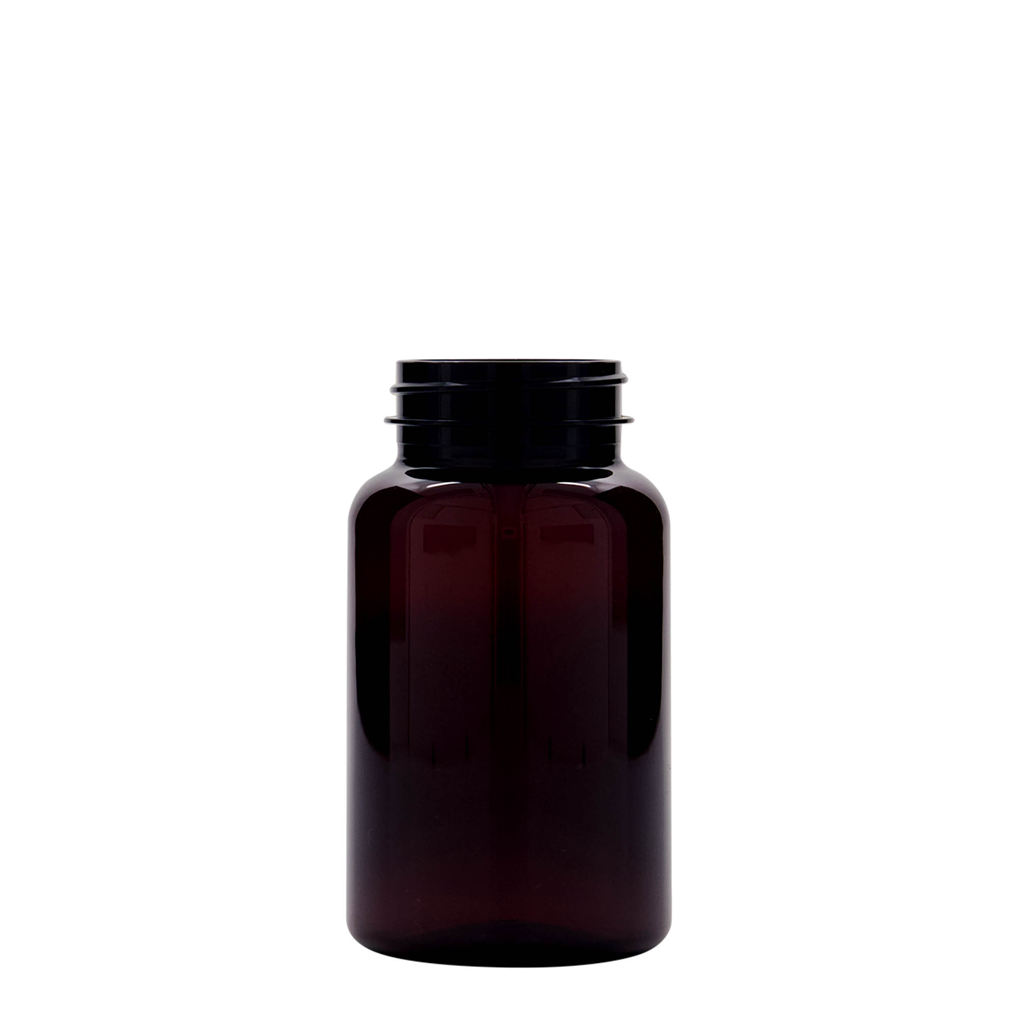 200 ml PET-verpakking, kunststof, bruin, opening: 45/400