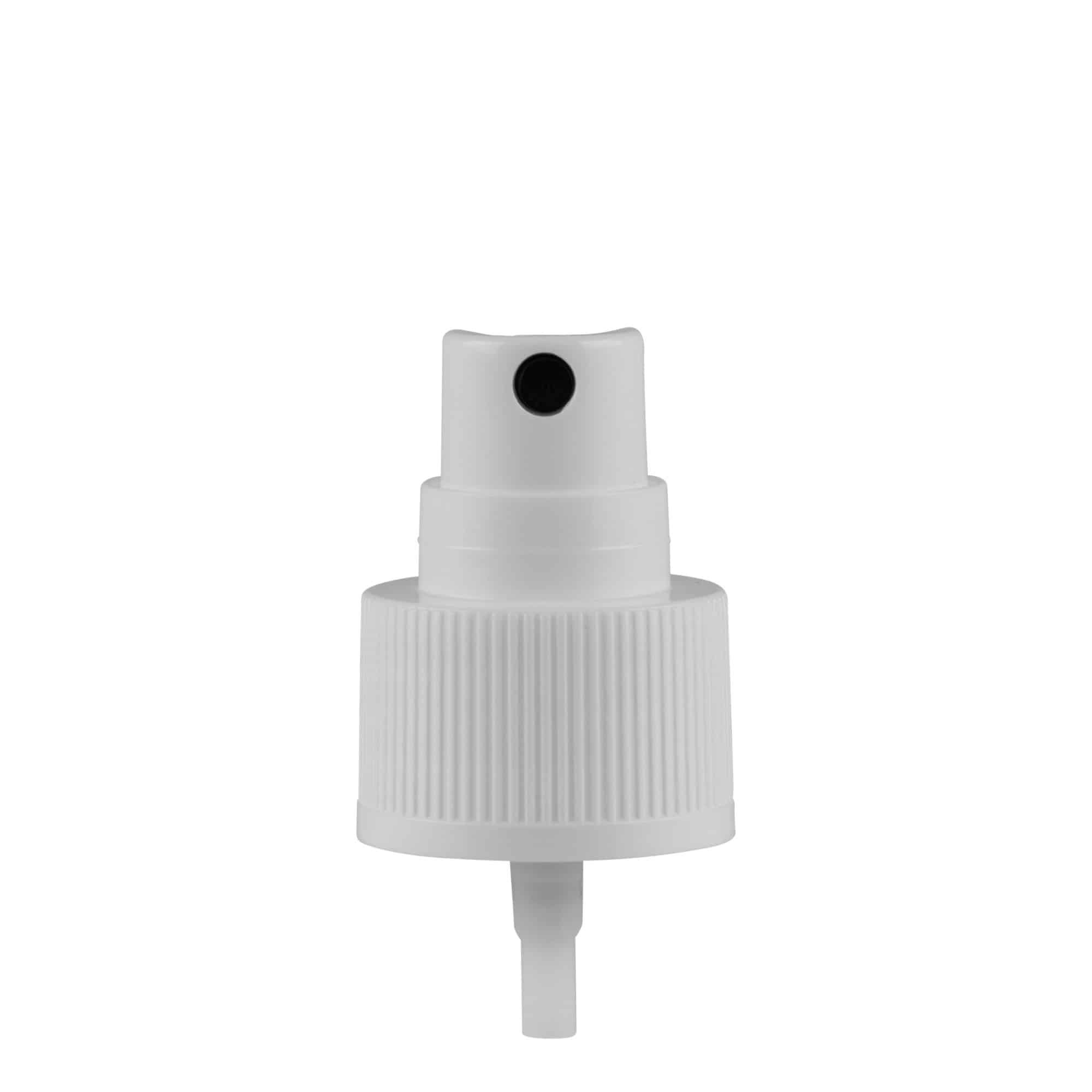Schroefdop sprayverstuiver, PP-kunststof, wit, voor mondstuk: 24/410 Schroefdop sprayverstuiver, PP-kunststof, wit, voor mondstuk: 24/410
