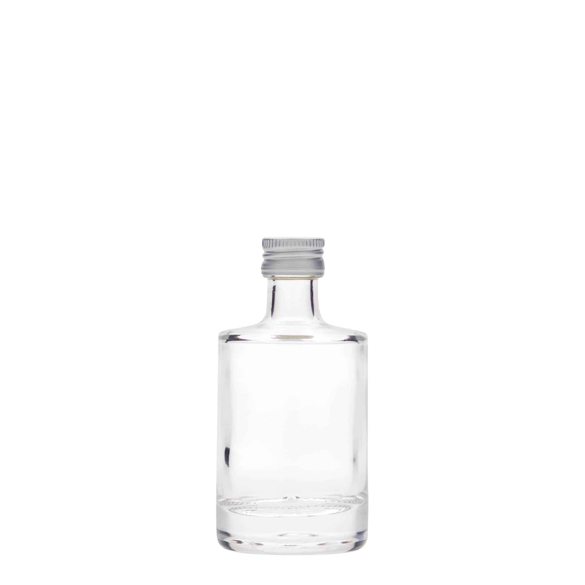 50 ml glazen fles 'Aventura', hals: PP 18