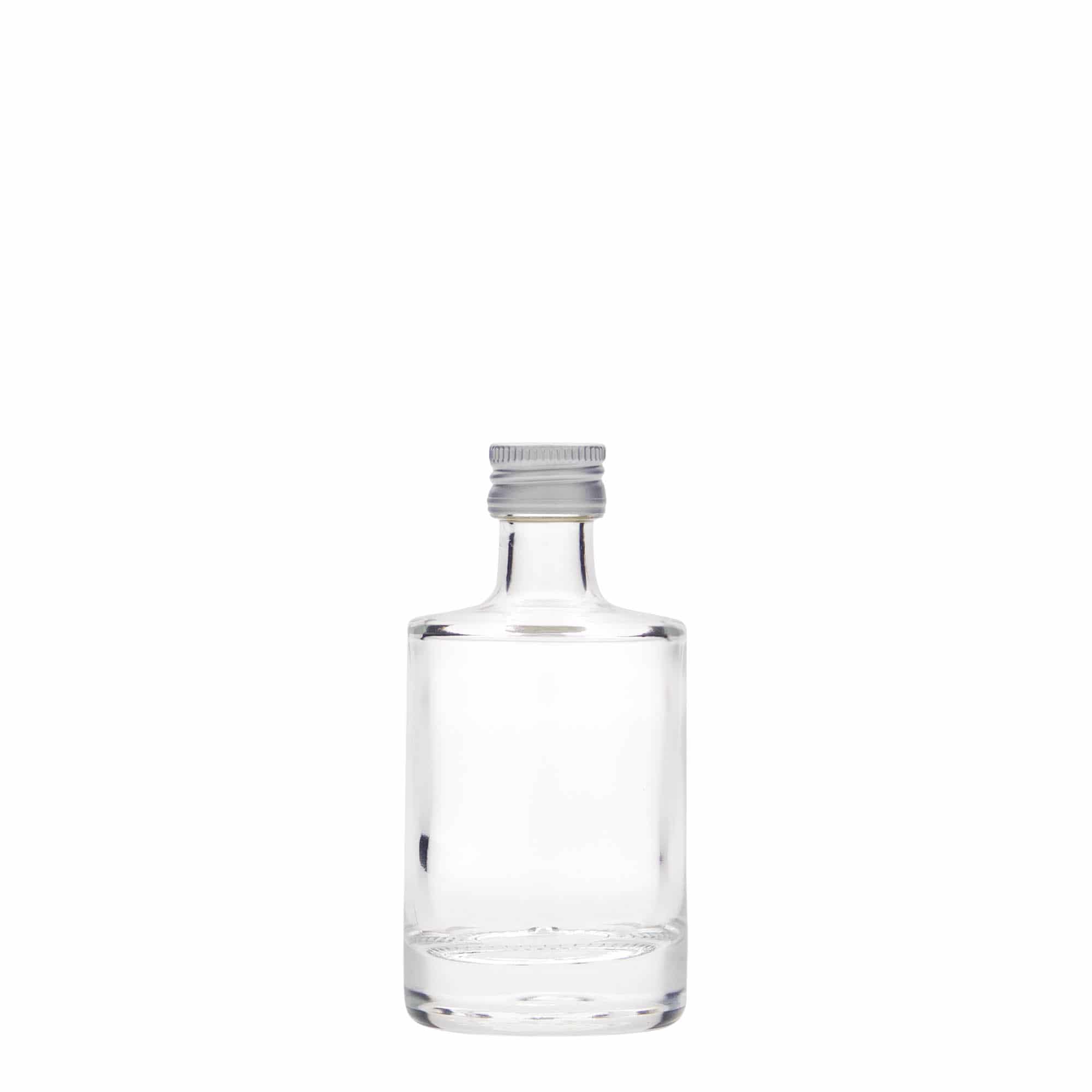 50 ml glazen fles 'Aventura', hals: PP 18