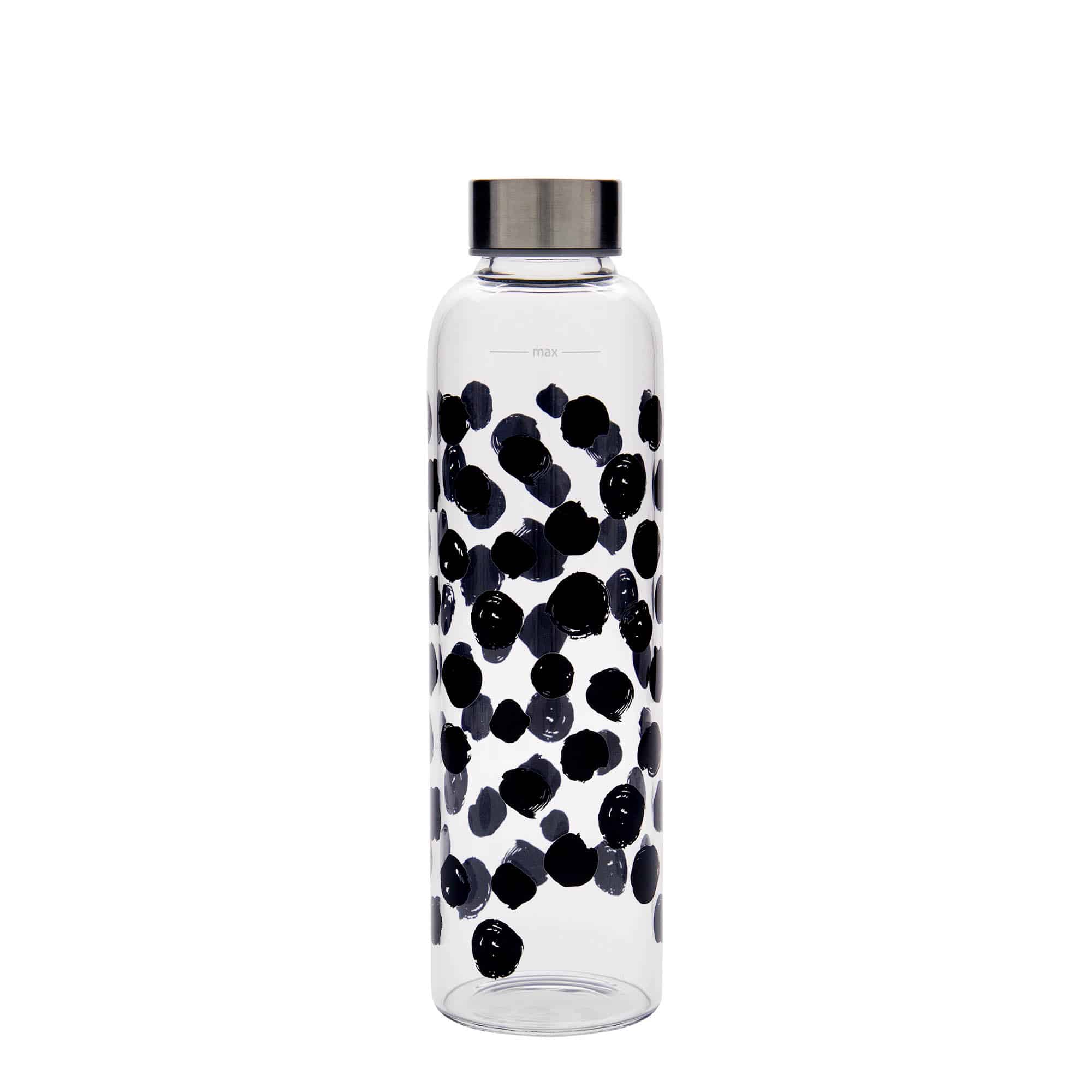 500 ml drinkfles 'Perseus - Zwarte stippen', opening: schroefdop