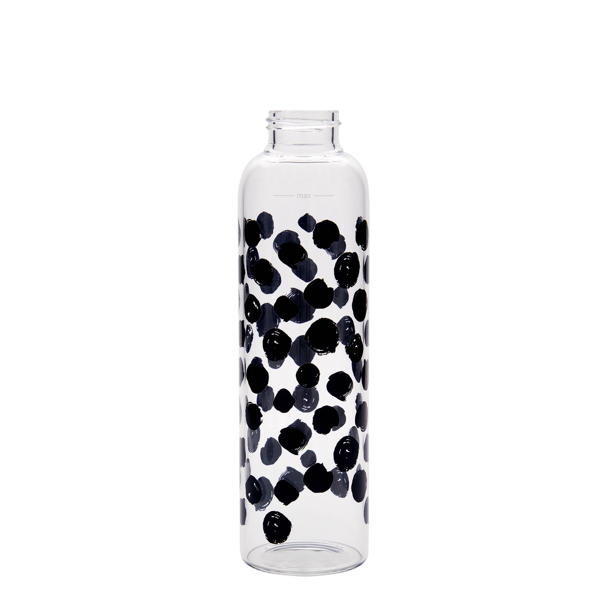 500 ml drinkfles 'Perseus - Zwarte stippen', opening: schroefdop 500 ml drinkfles 'Perseus - Zwarte stippen', opening: schroefdop