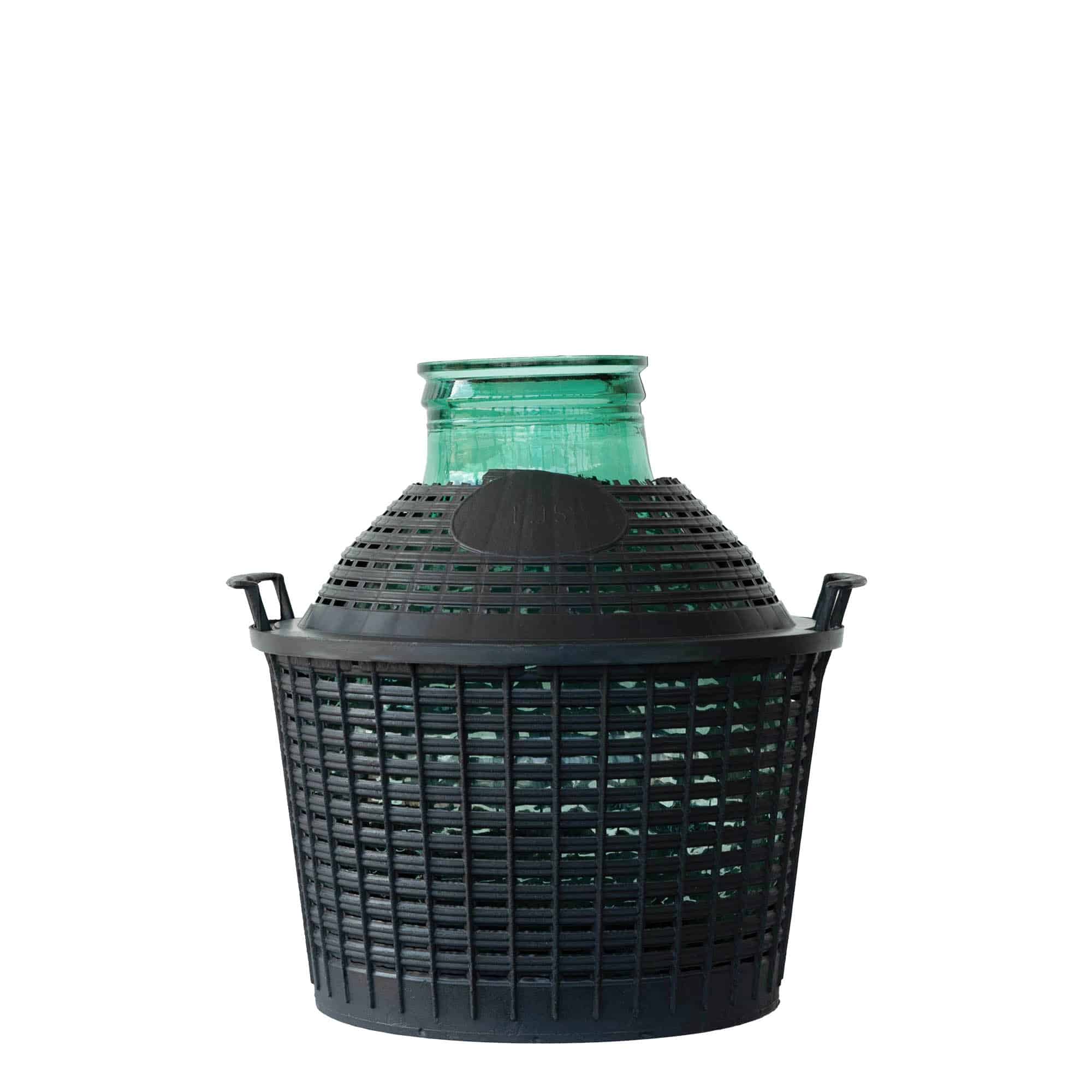 Ballonfles brede hals, 15 l, glas, monding: stulpdeksel Ballonfles brede hals, 15 l, glas, monding: stulpdeksel