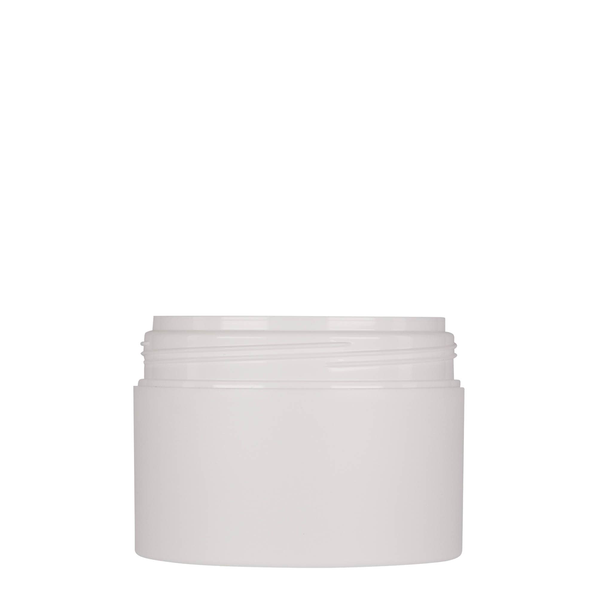 Plastic pot 'Antonella', 200 ml, PP, wit, monding: schroefsluiting Plastic pot 'Antonella', 200 ml, PP, wit, monding: schroefsluiting