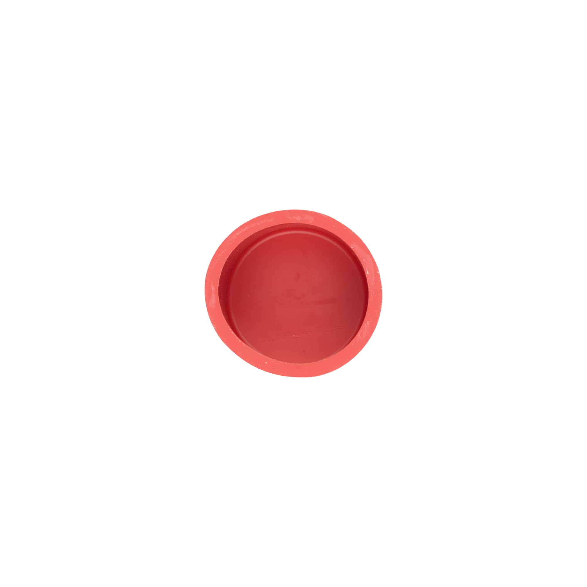 Brugkap type 1, rubber, rood Brugkap type 1, rubber, rood