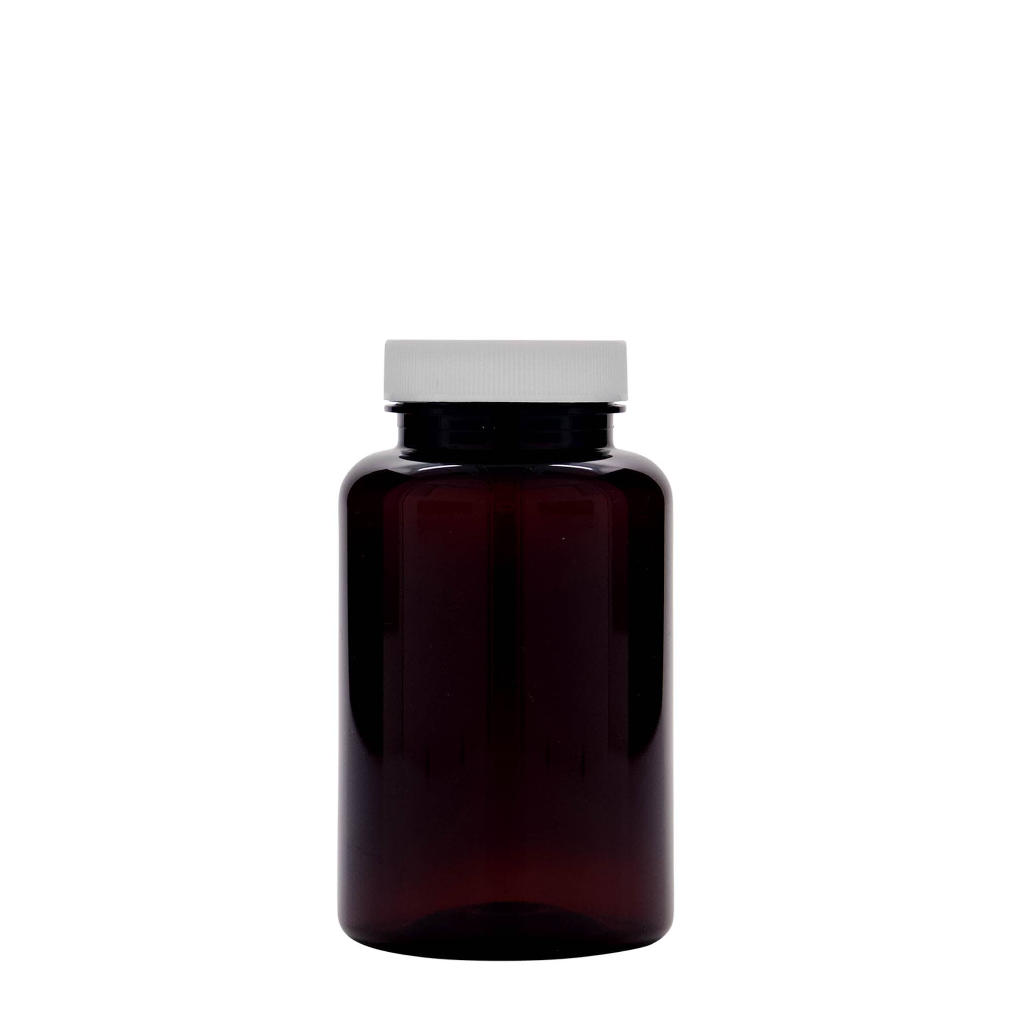 250 ml PET-verpakking, kunststof, bruin, opening: 45/400