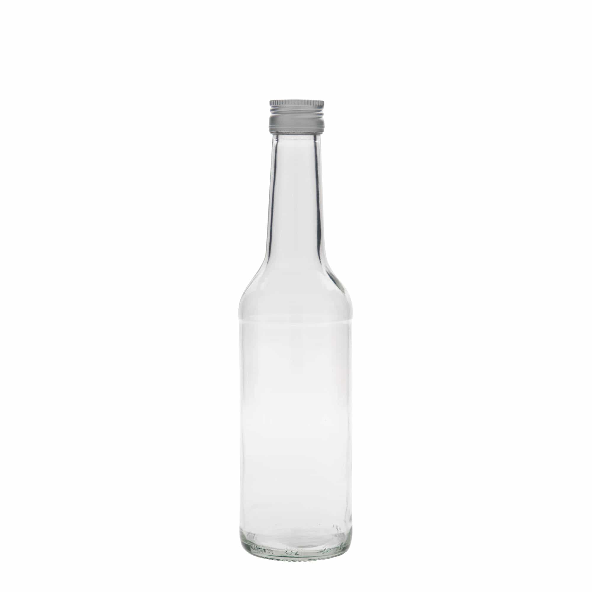 350 ml glazen fles met rechte hals, monding: PP 28
