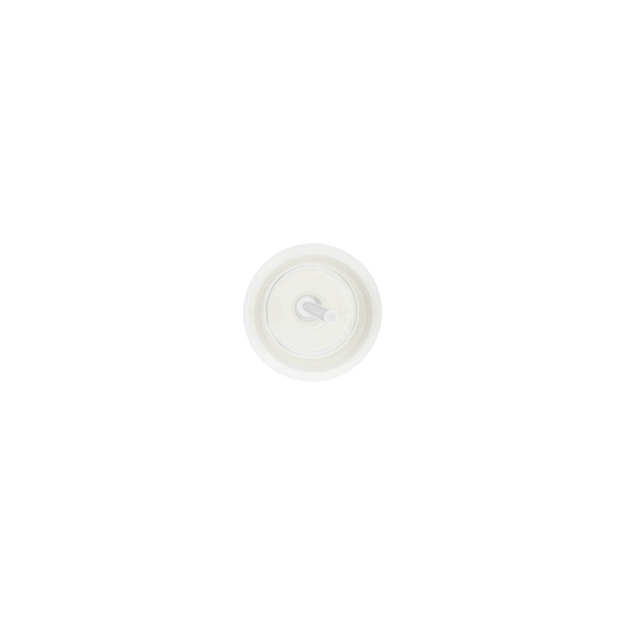 Dispenser 100 ml 'Foamer', PP-kunststof, wit, voor opening: schroefdop