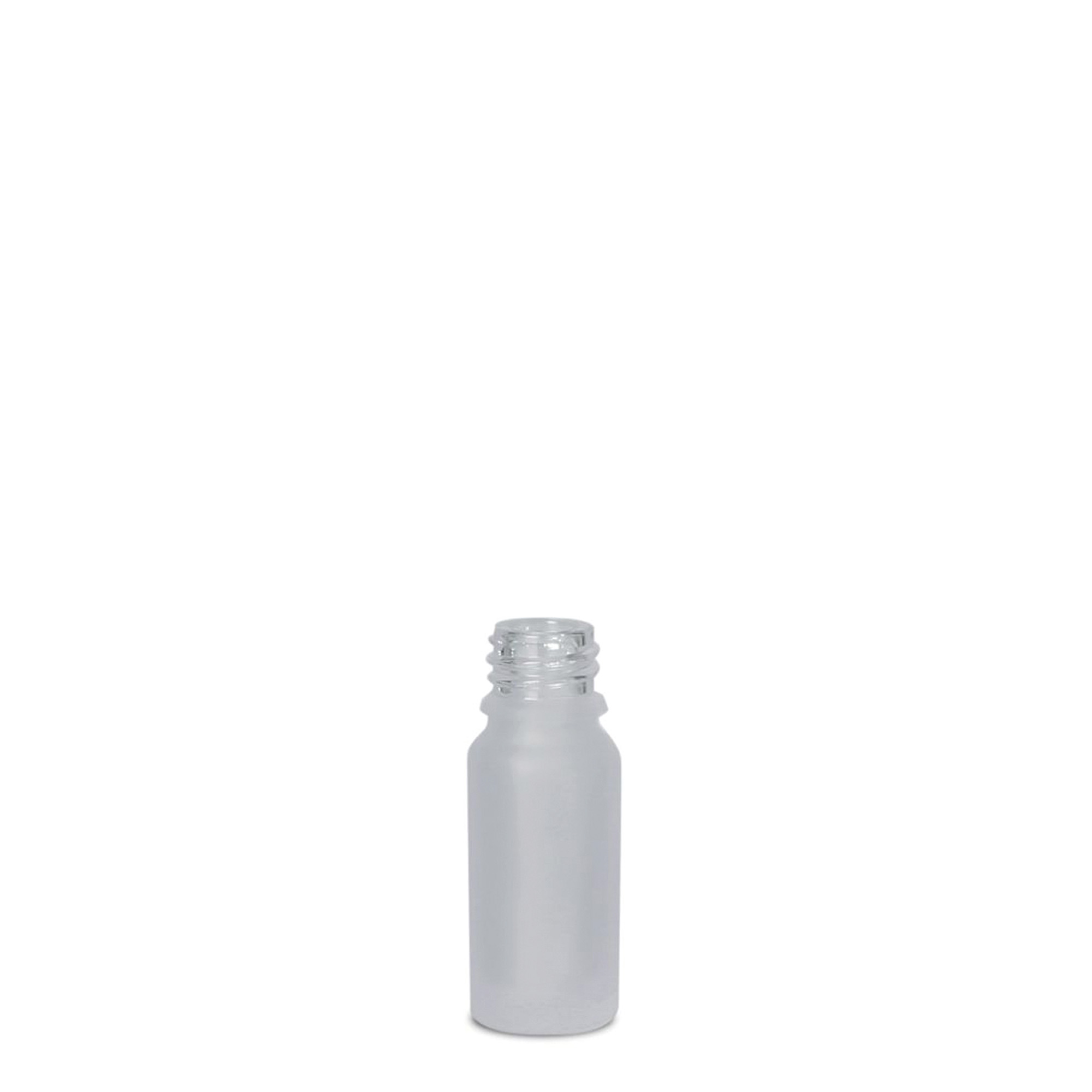 10 ml medicijnflesje, glas, mat, opening: DIN 18 10 ml medicijnflesje, glas, mat, opening: DIN 18