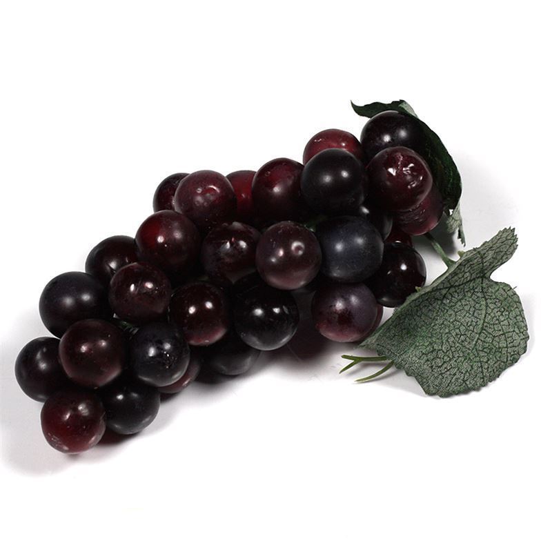 Plastic druiven, zwart