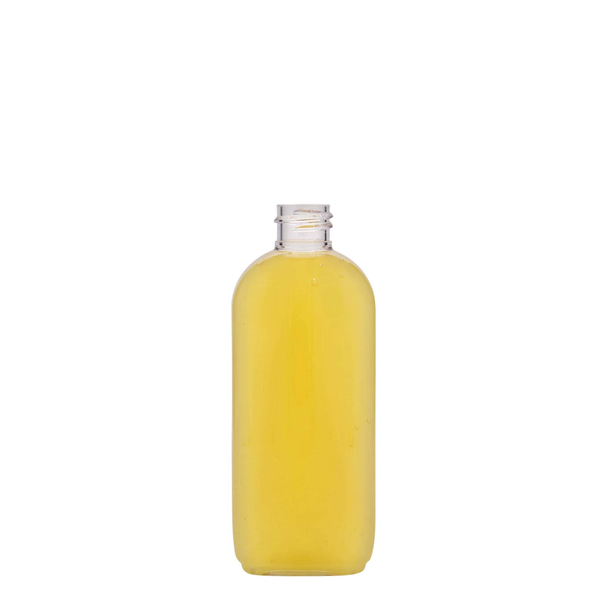 100 ml PET-fles 'Iris', ovaal, kunststof, hals: 20/410