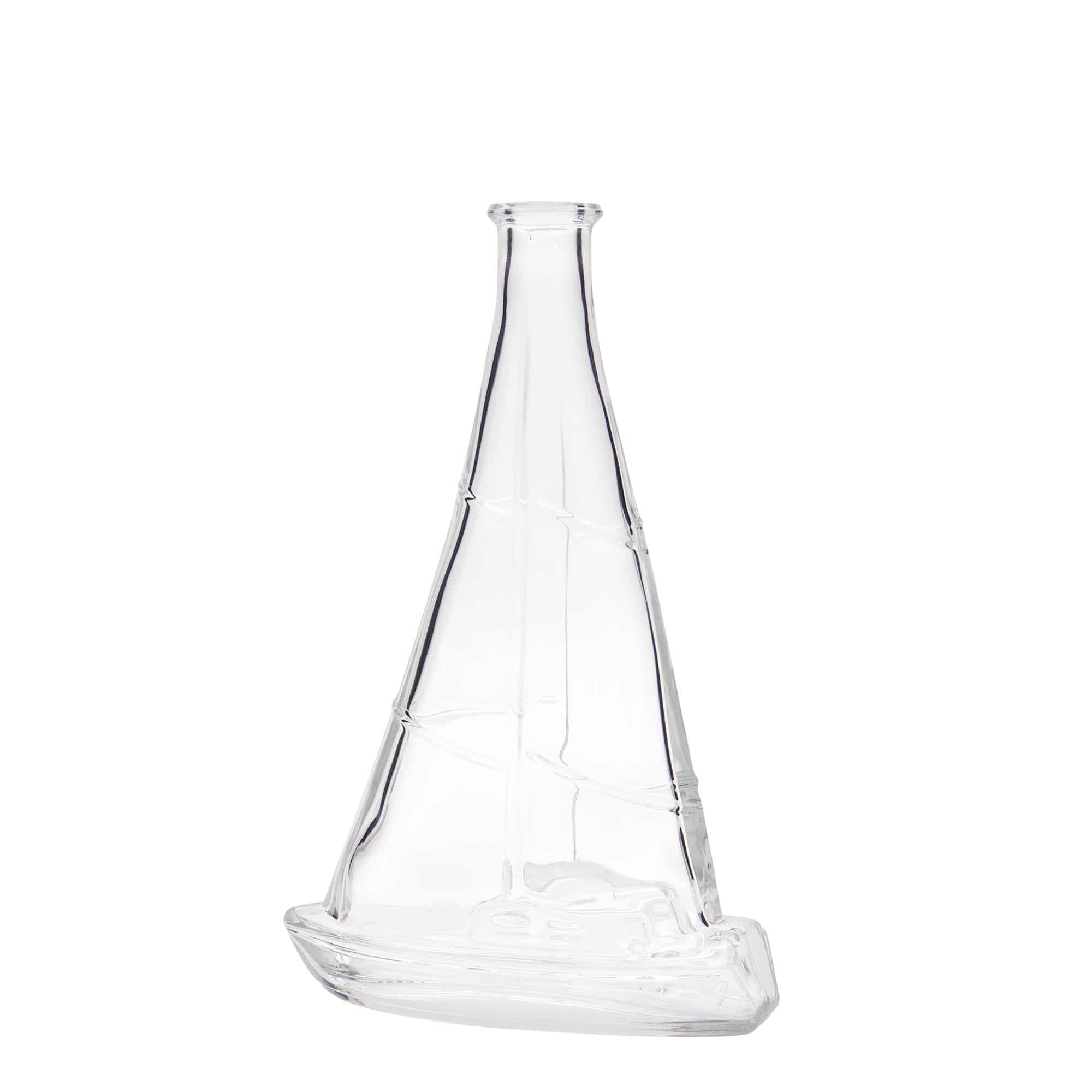 350 ml glazen fles 'Zeilboot', opening: kurk