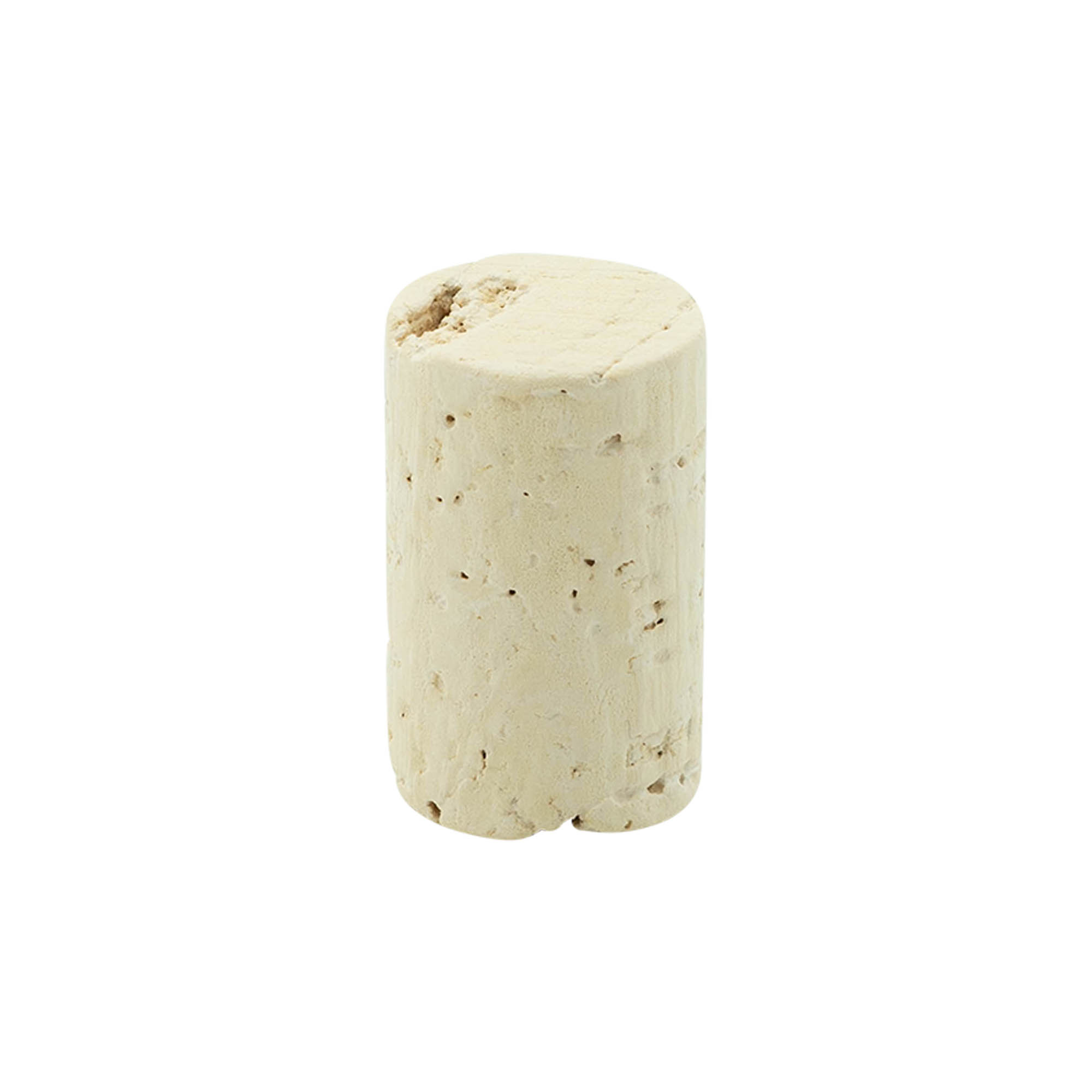 Wijnkurk 24 mm, natuurlijk kurk, beige, voor monding: kurk