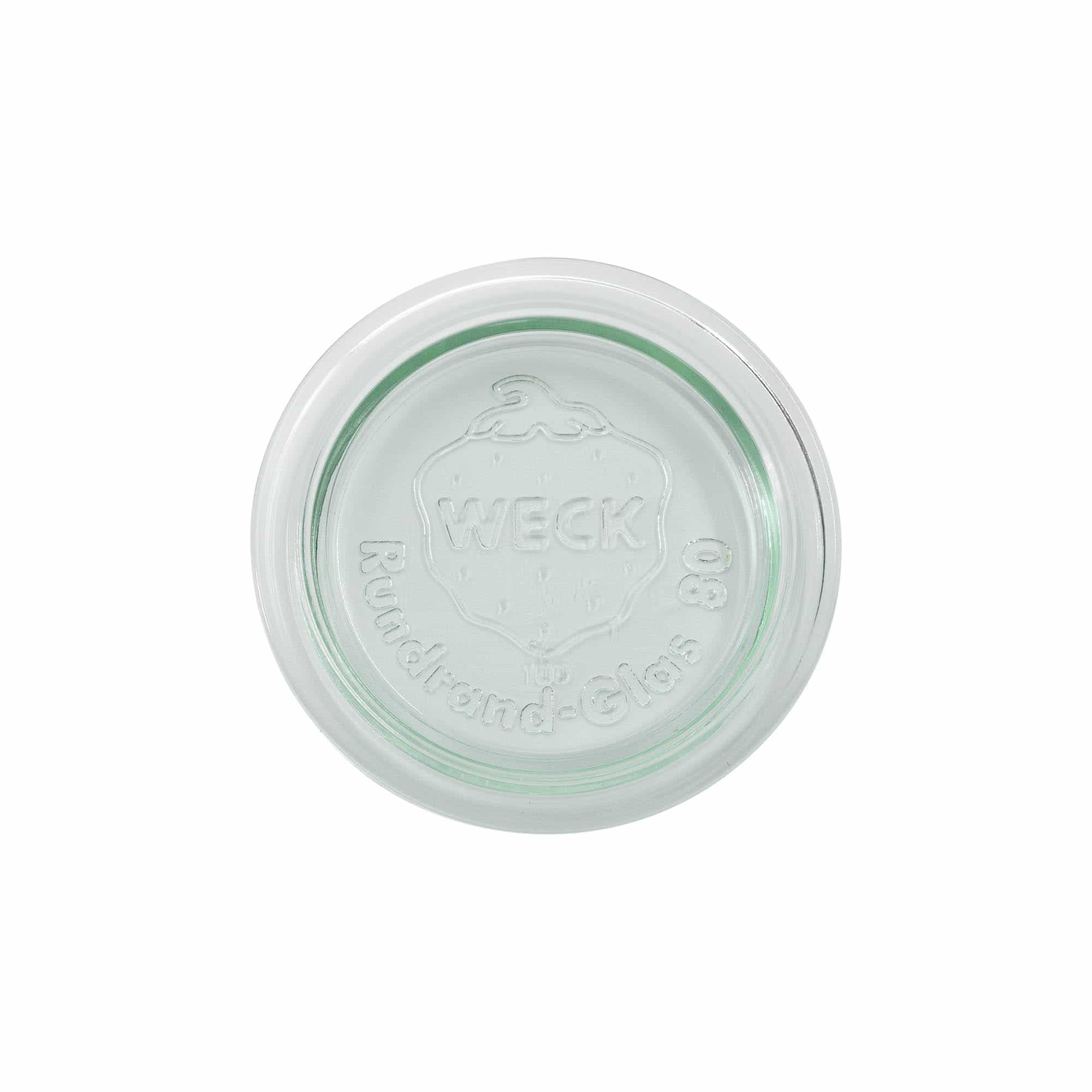 WECK-Glasdeksel Rondrand, voor opening: RR80