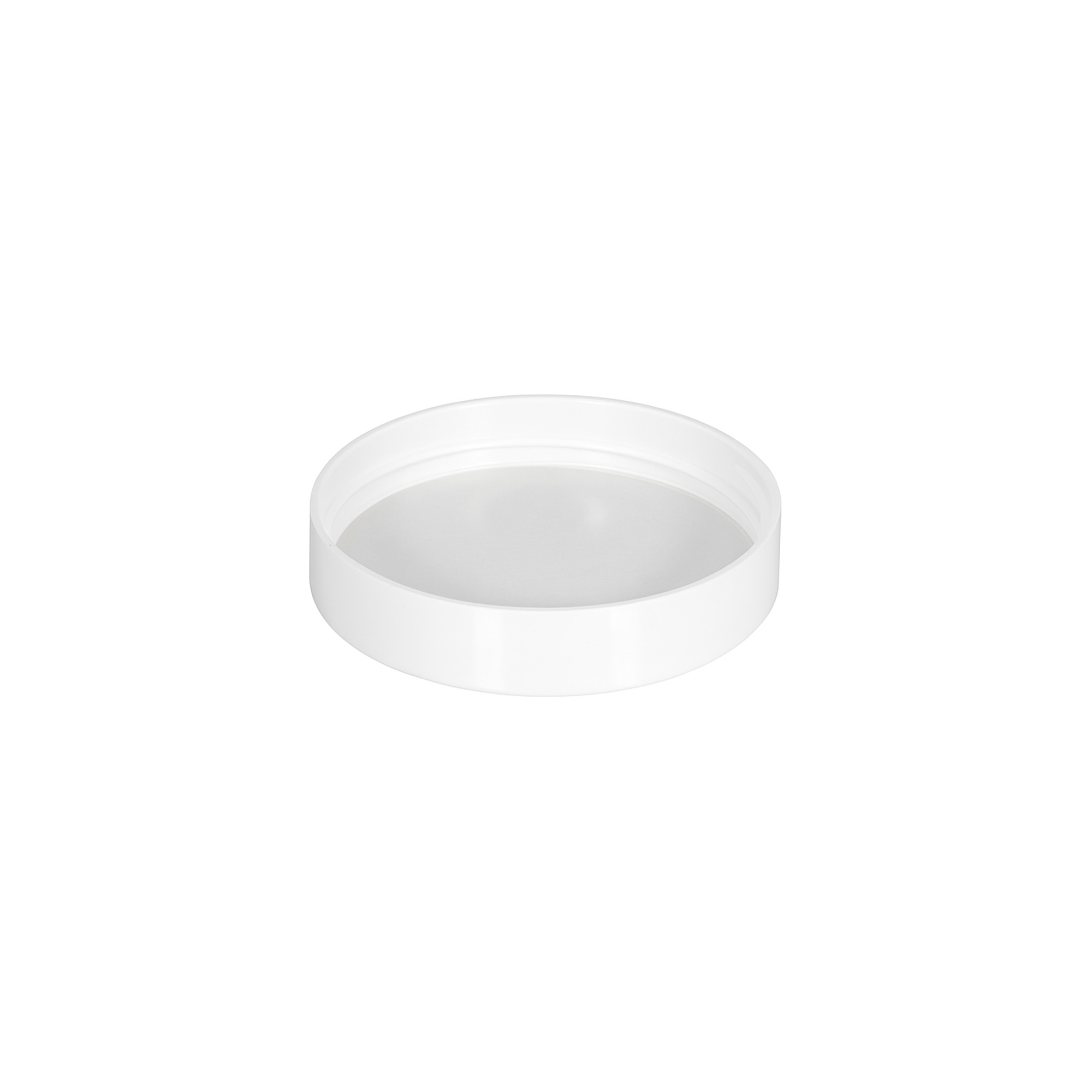 Schroefdop voor 120 ml 'Brown Line', PP, wit Schroefdop voor 120 ml 'Brown Line', PP, wit