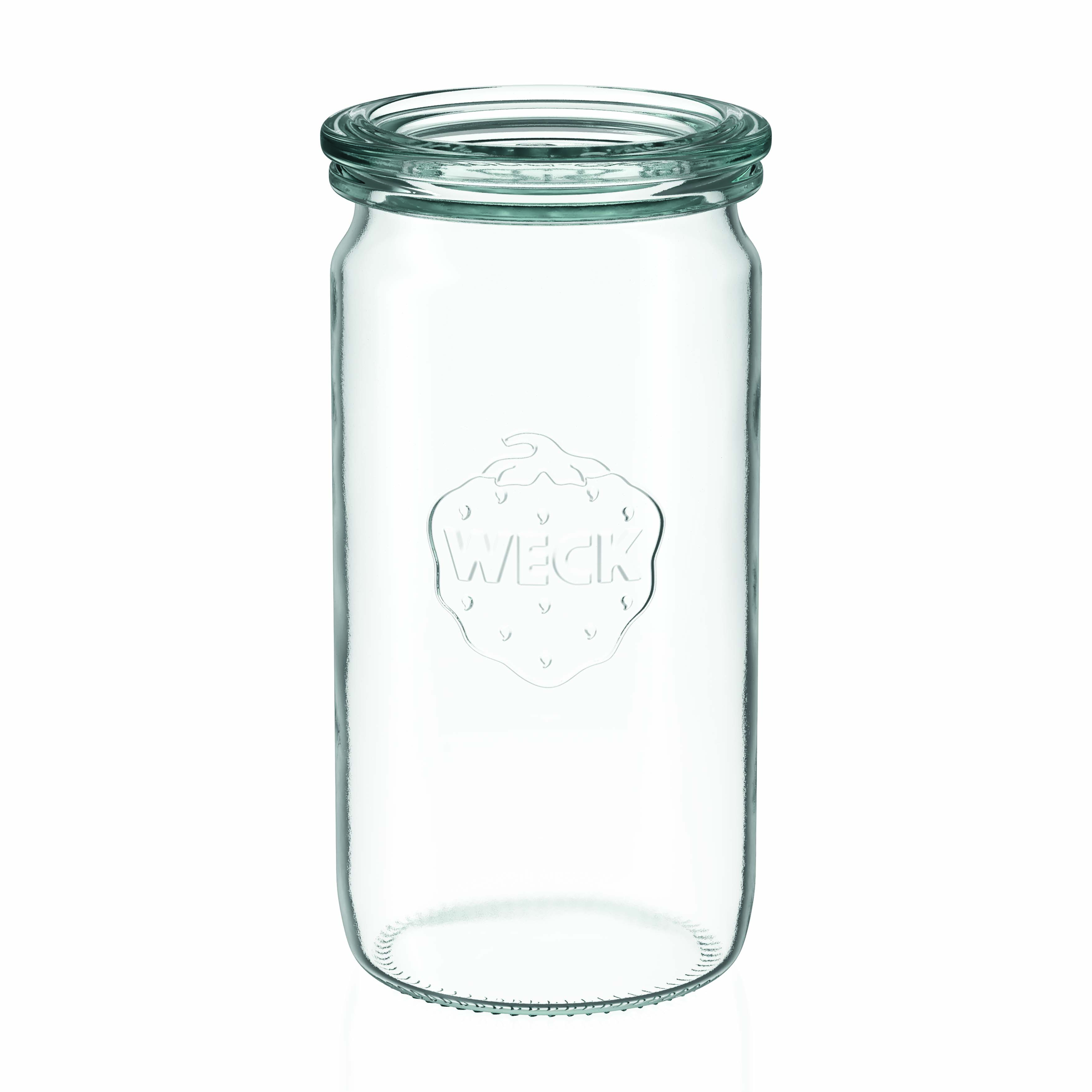 340 ml WECK-cilinderglas, opening: ronde rand