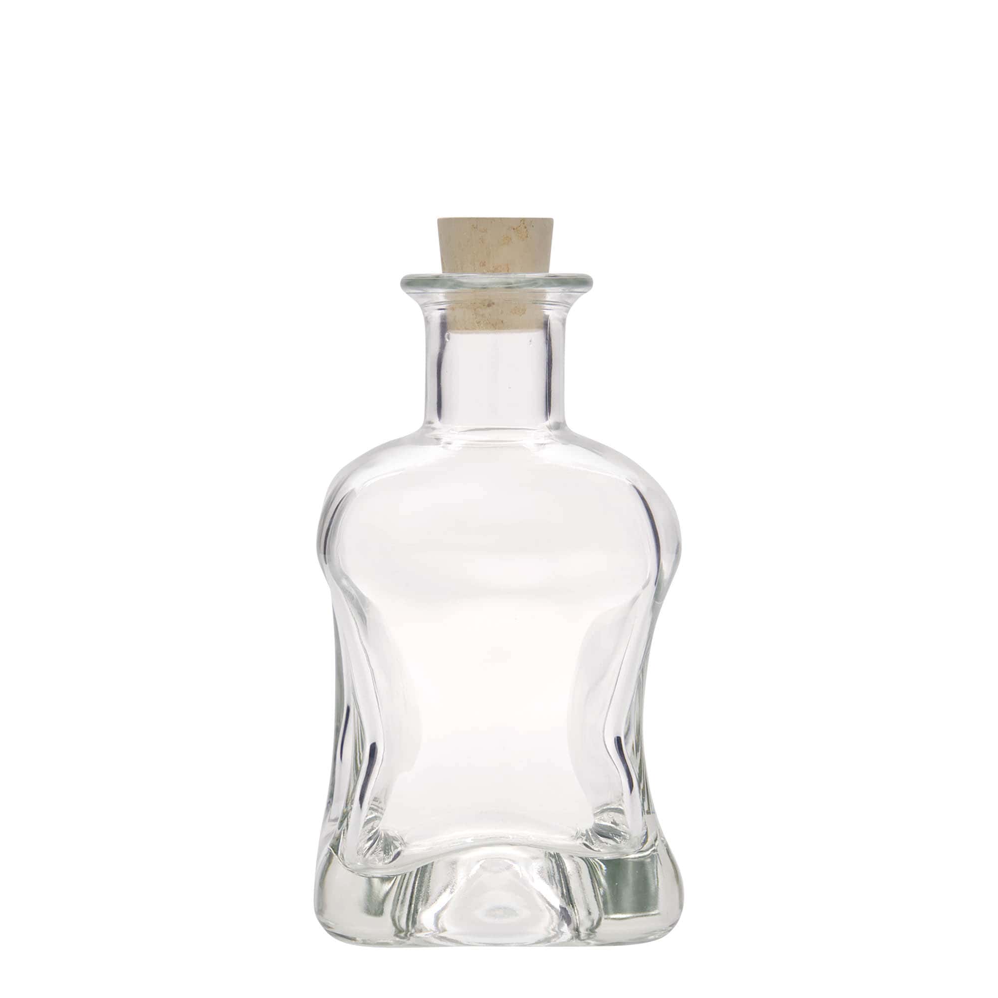 350 ml glazen fles 'Dublin', vierkant, hals: kurk