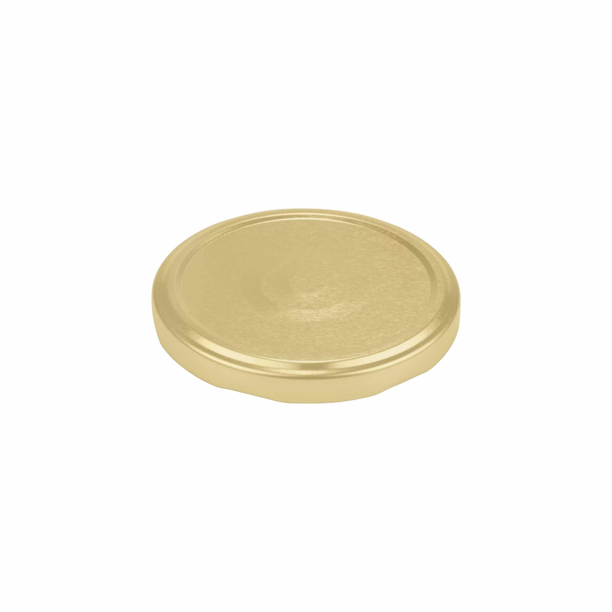 Twist-offdeksel, blik, goud, voor monding: TO 82 Twist-offdeksel, blik, goud, voor monding: TO 82