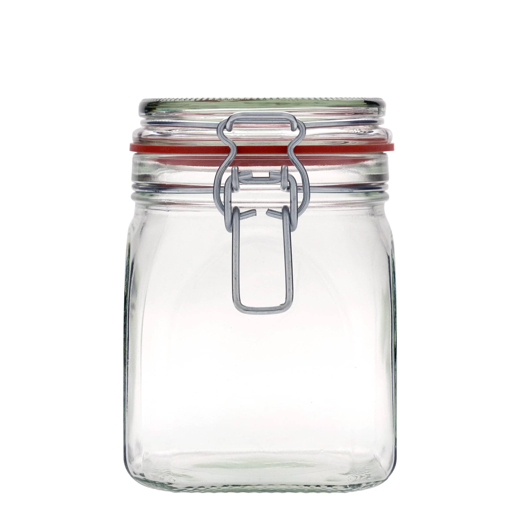 900 ml beugelfles, vierkant, opening: beugelsluiting
