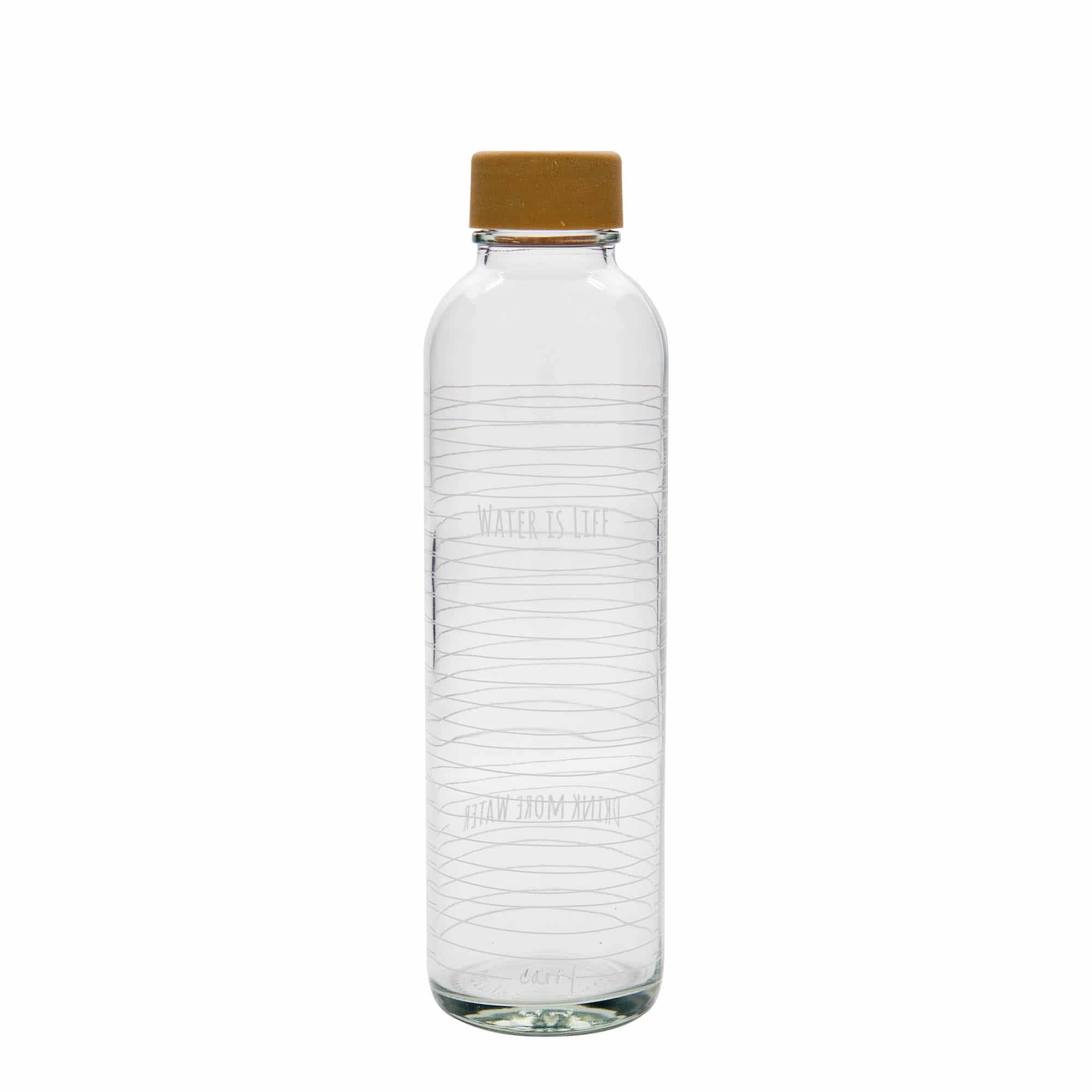 Drinkfles CARRY Bottle, 700 ml, motief: Water is Life, monding: schroefsluiting