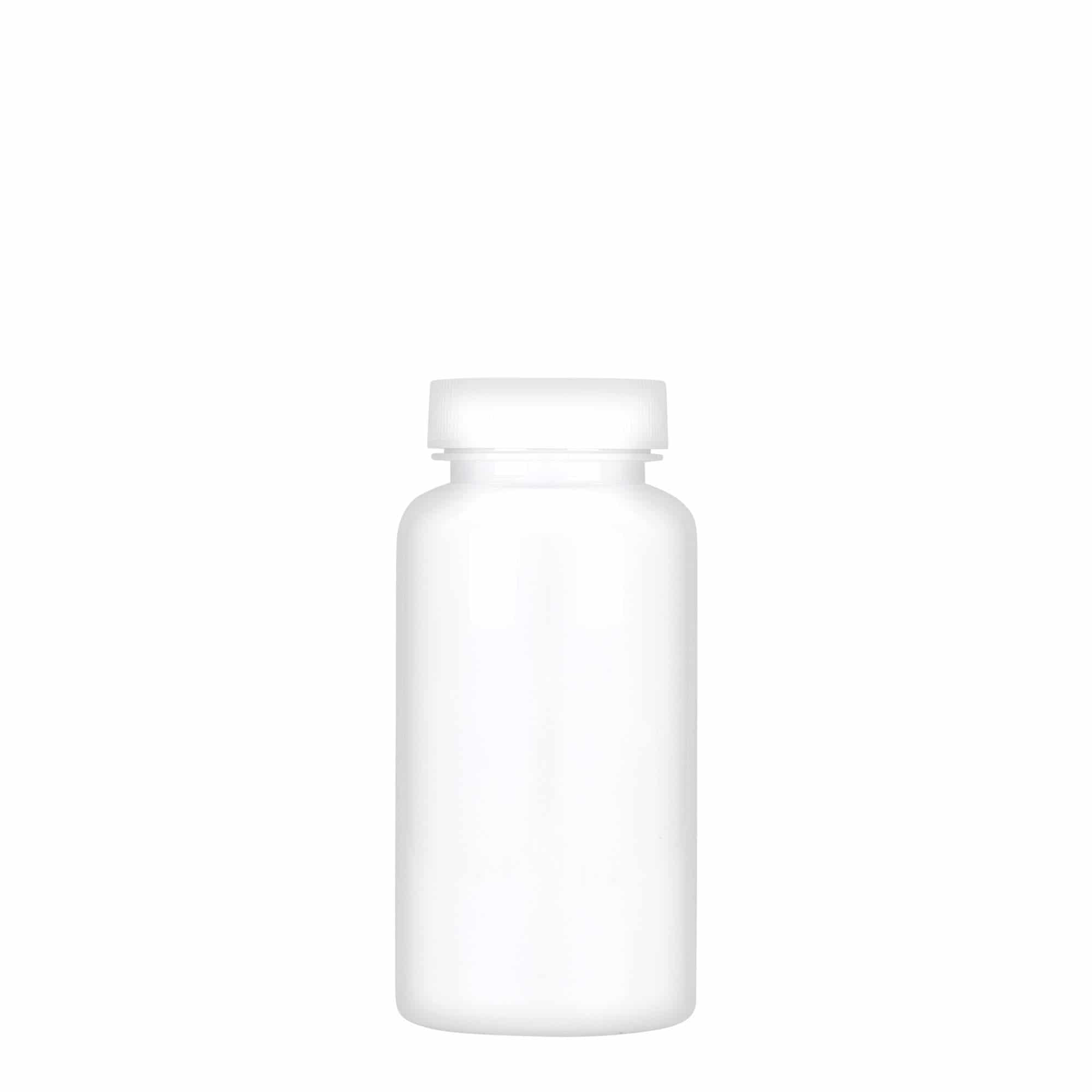 Pet-medicijnpotje, 150 ml, kunststof, wit, monding: 38/400