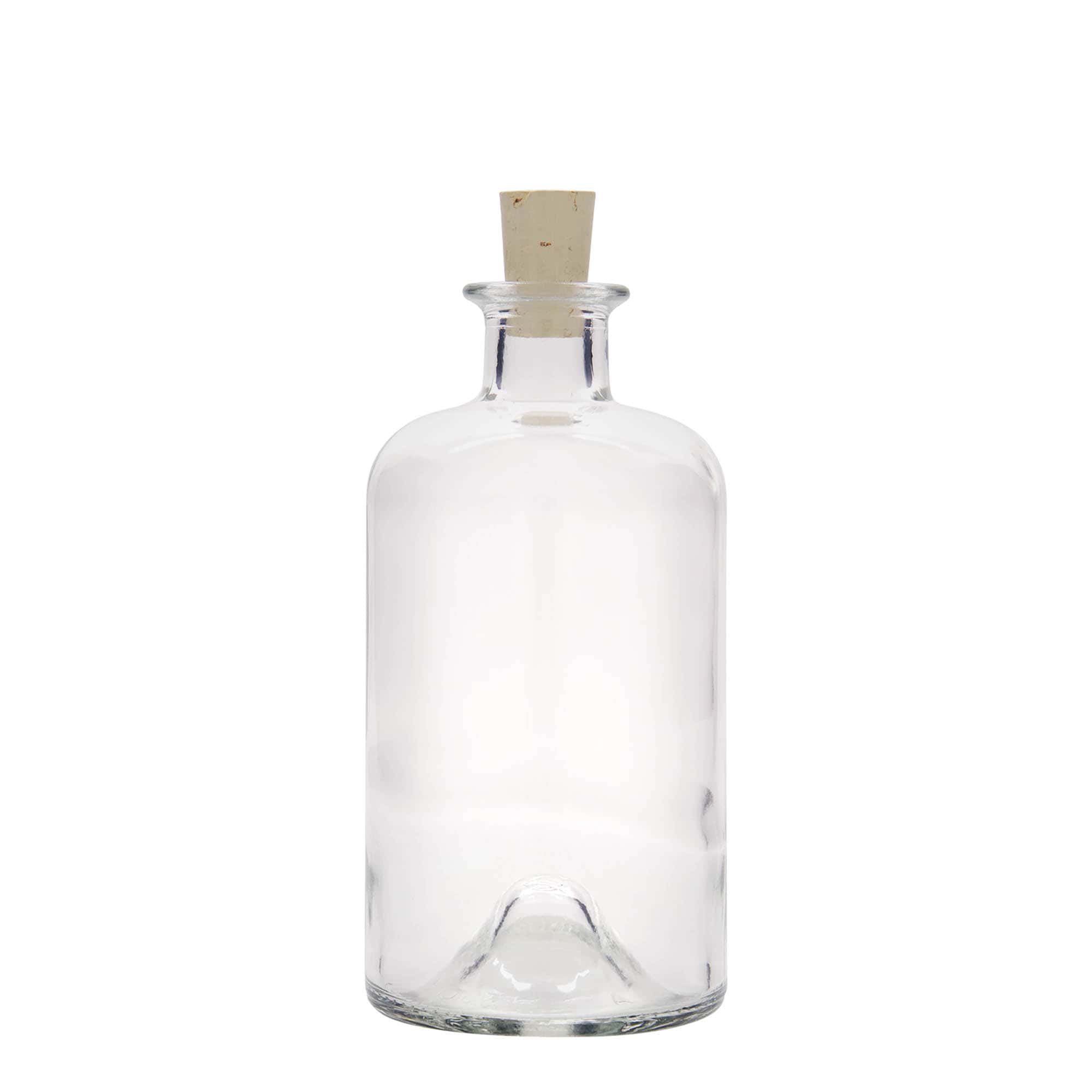 500 ml glazen fles apotheker 'Dokter', opening: kurk