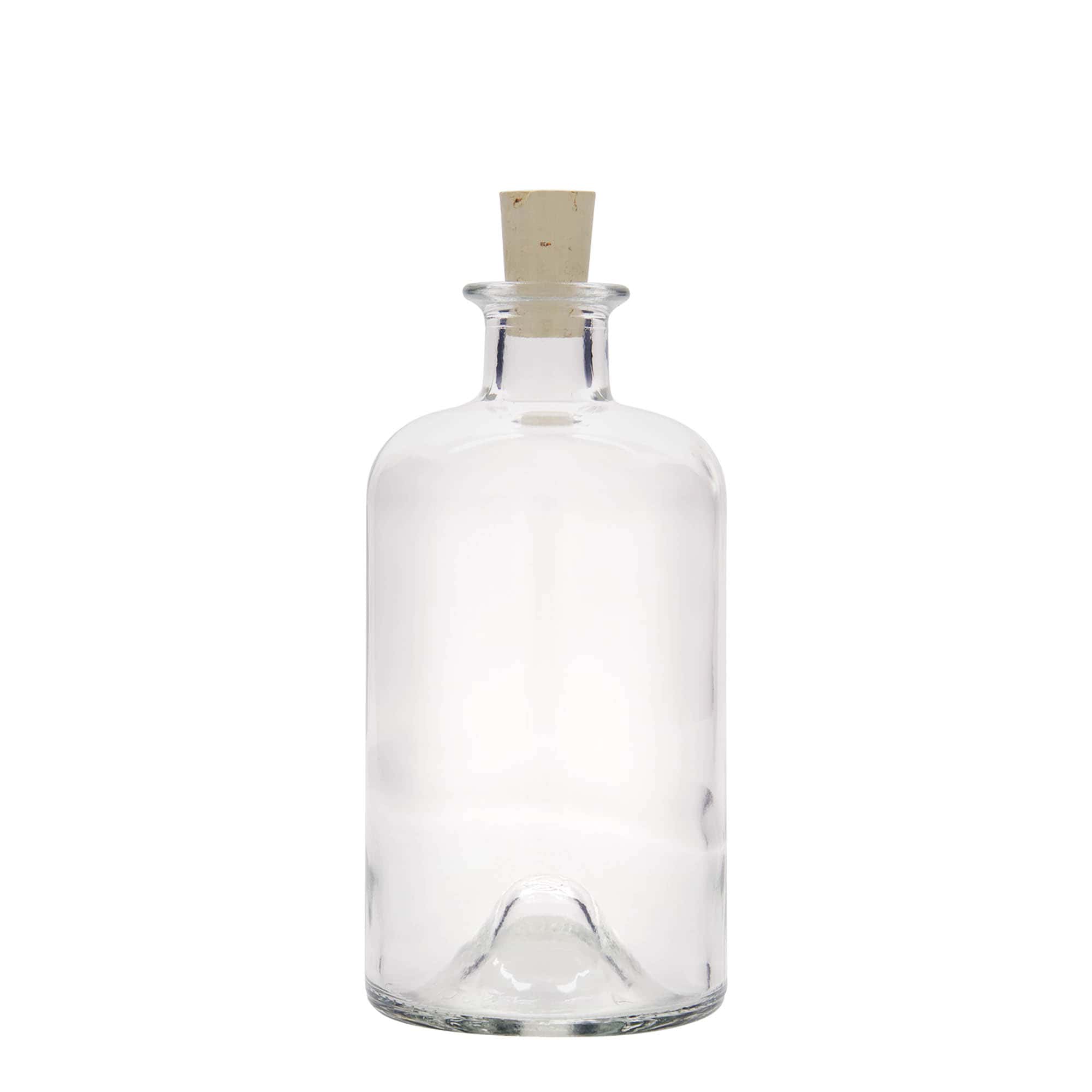 500 ml glazen fles apotheker 'Dokter', opening: kurk
