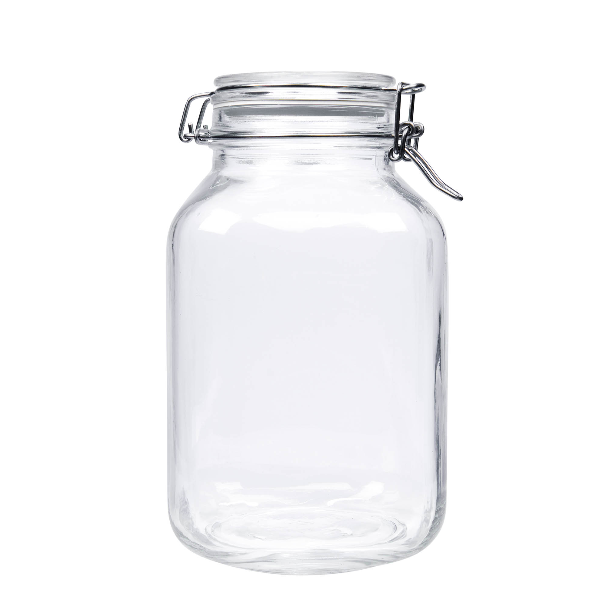 3.000 ml draadbeugelglas 'Fido', vierkant, opening: draadbeugelverschluss