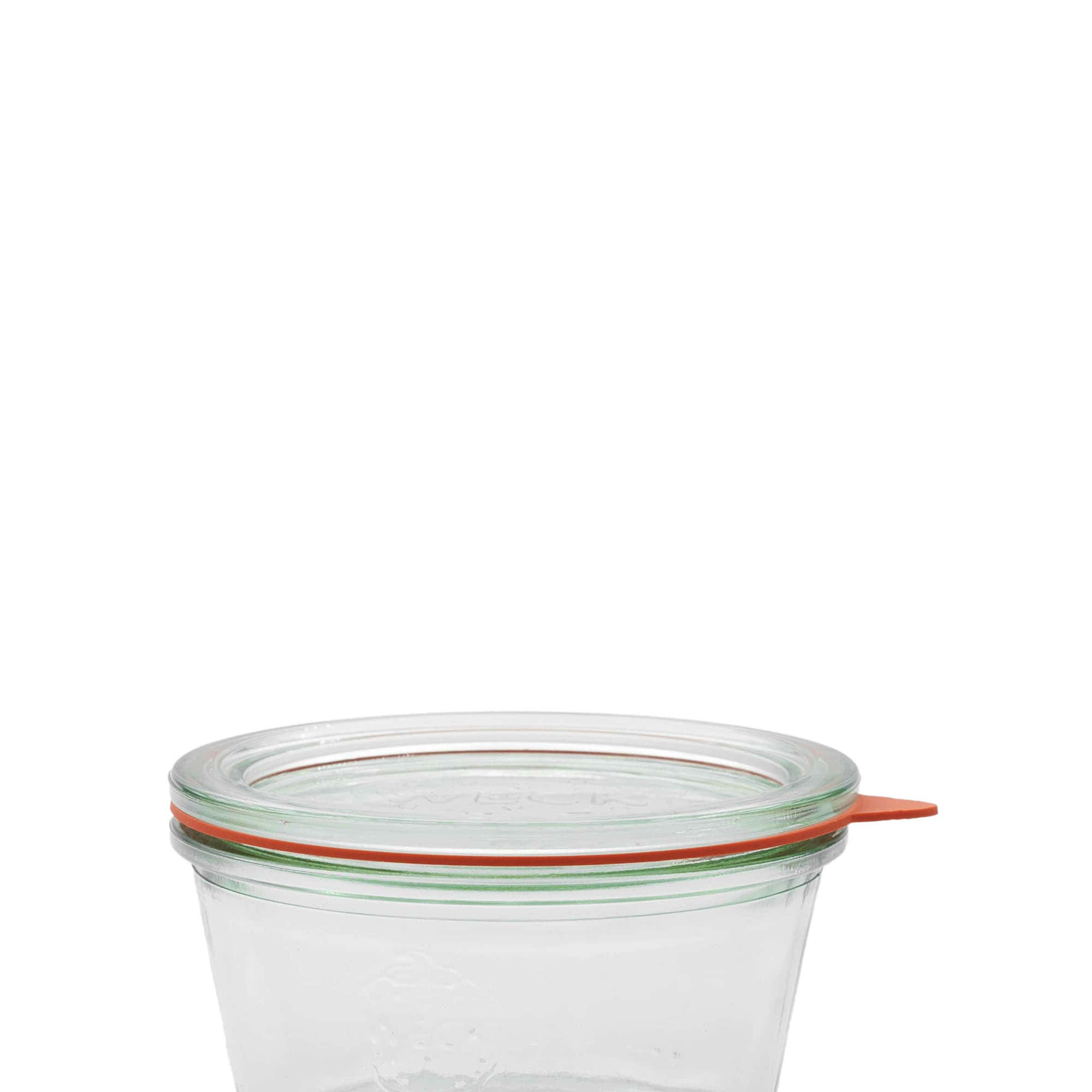 WECK-inmaakring RR100 #, rood, opening: ronde rand