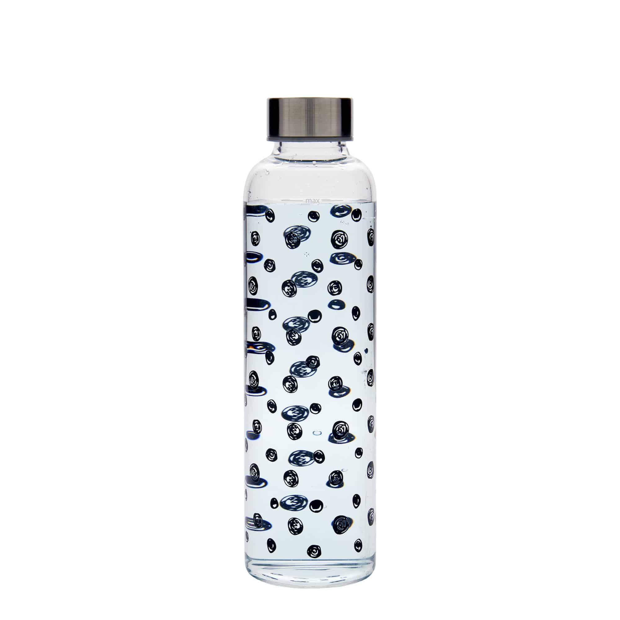 500 ml drinkfles 'Perseus - Zwarte stippen', opening: schroefdop