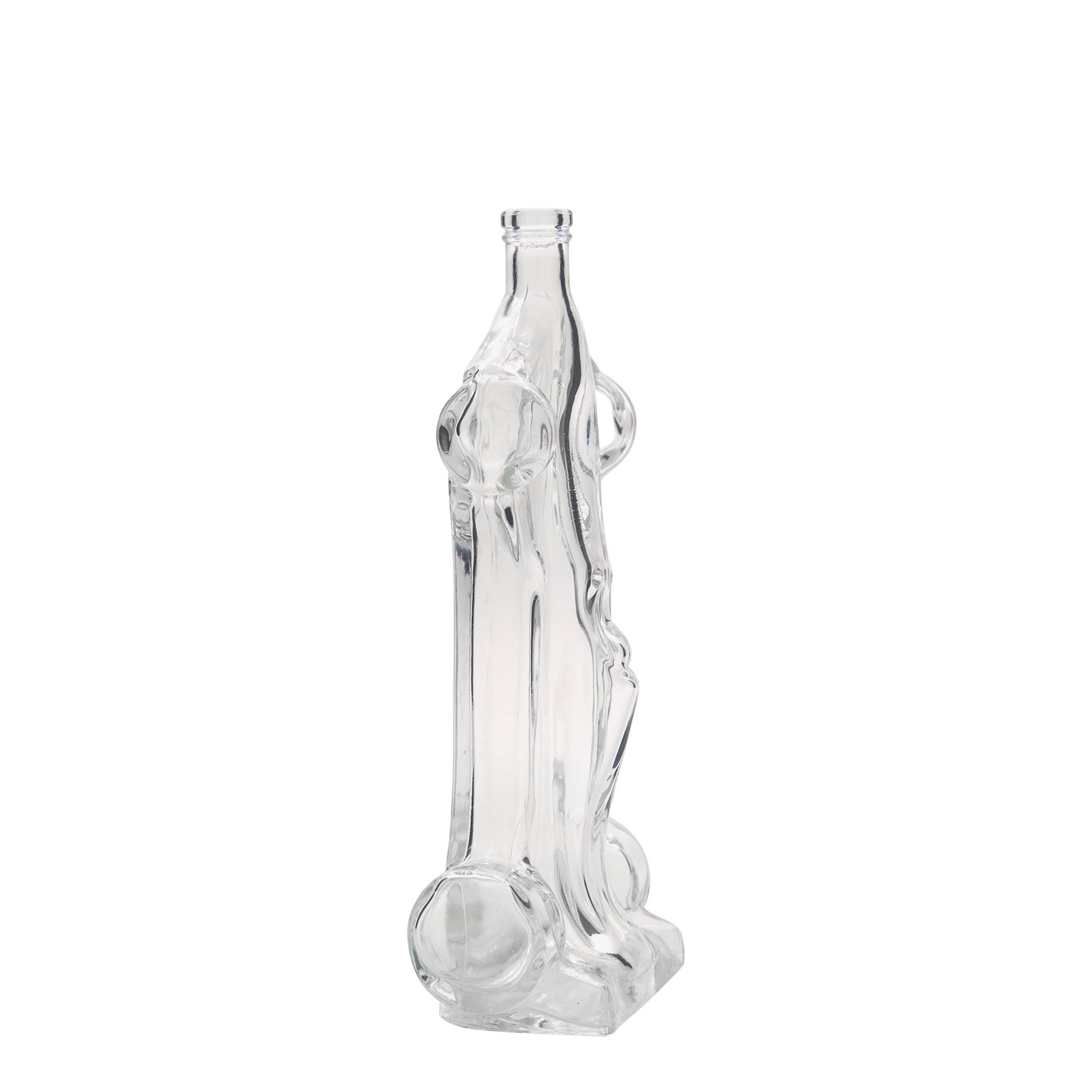 200 ml glazen fles 'Racewagen', opening: kurk