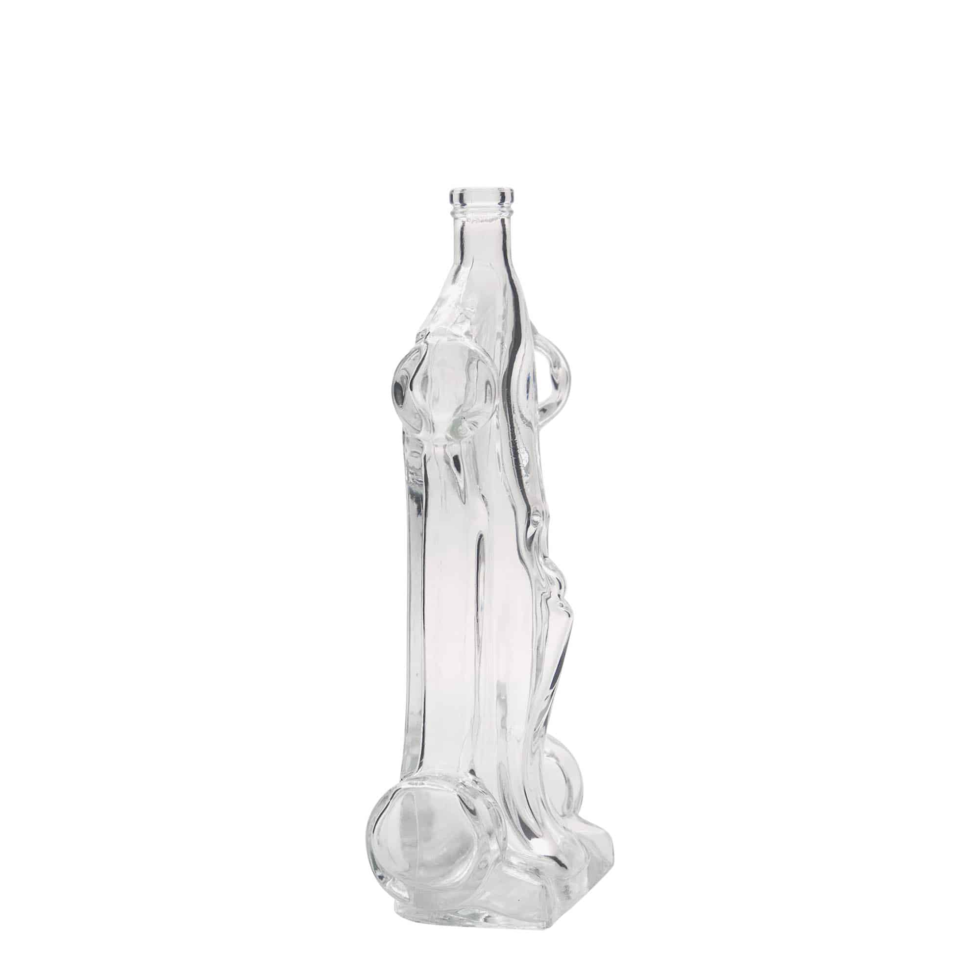 200 ml glazen fles 'Racewagen', opening: kurk