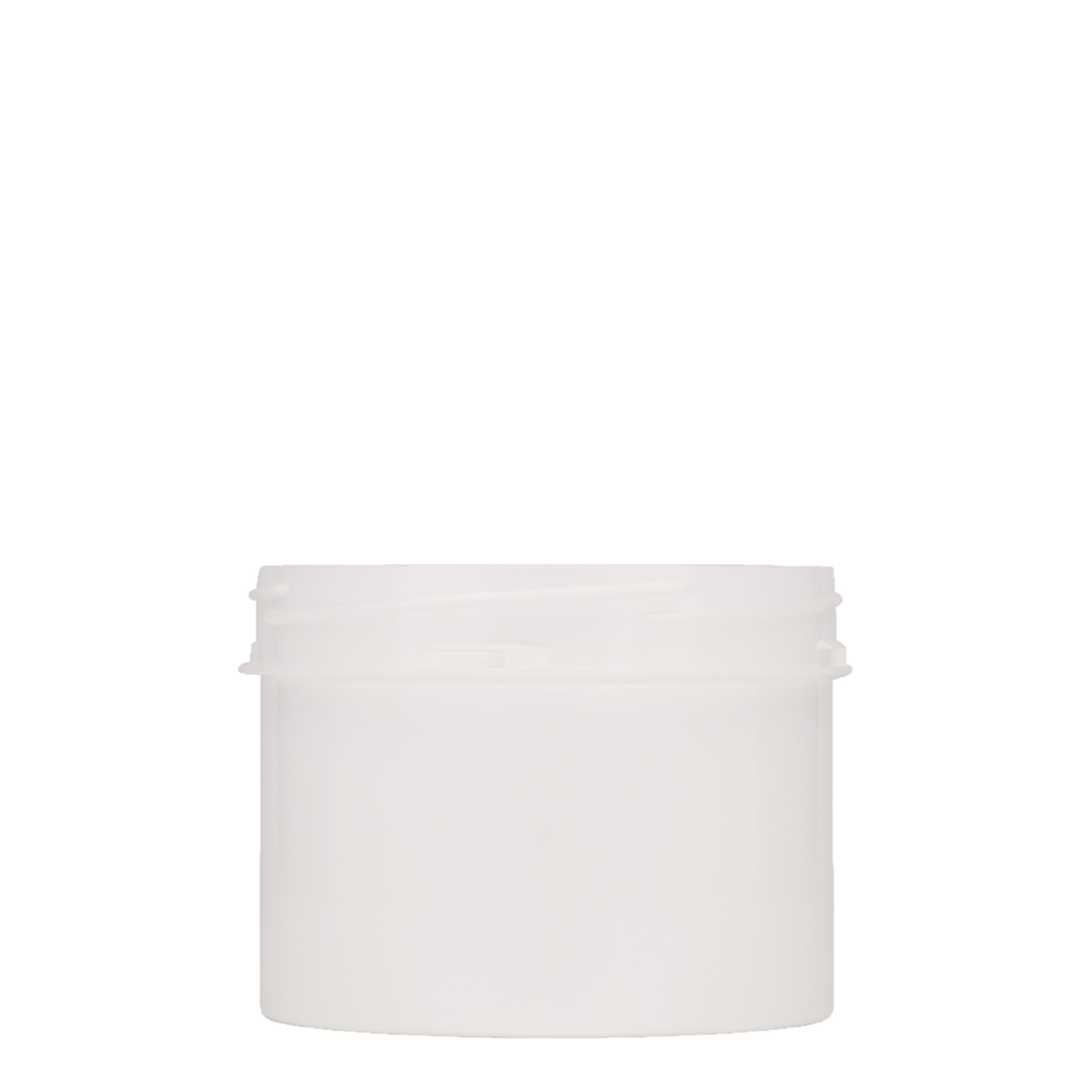 Plastic pot 'Securilock', 300 ml, PP, wit, monding: schroefsluiting Plastic pot 'Securilock', 300 ml, PP, wit, monding: schroefsluiting