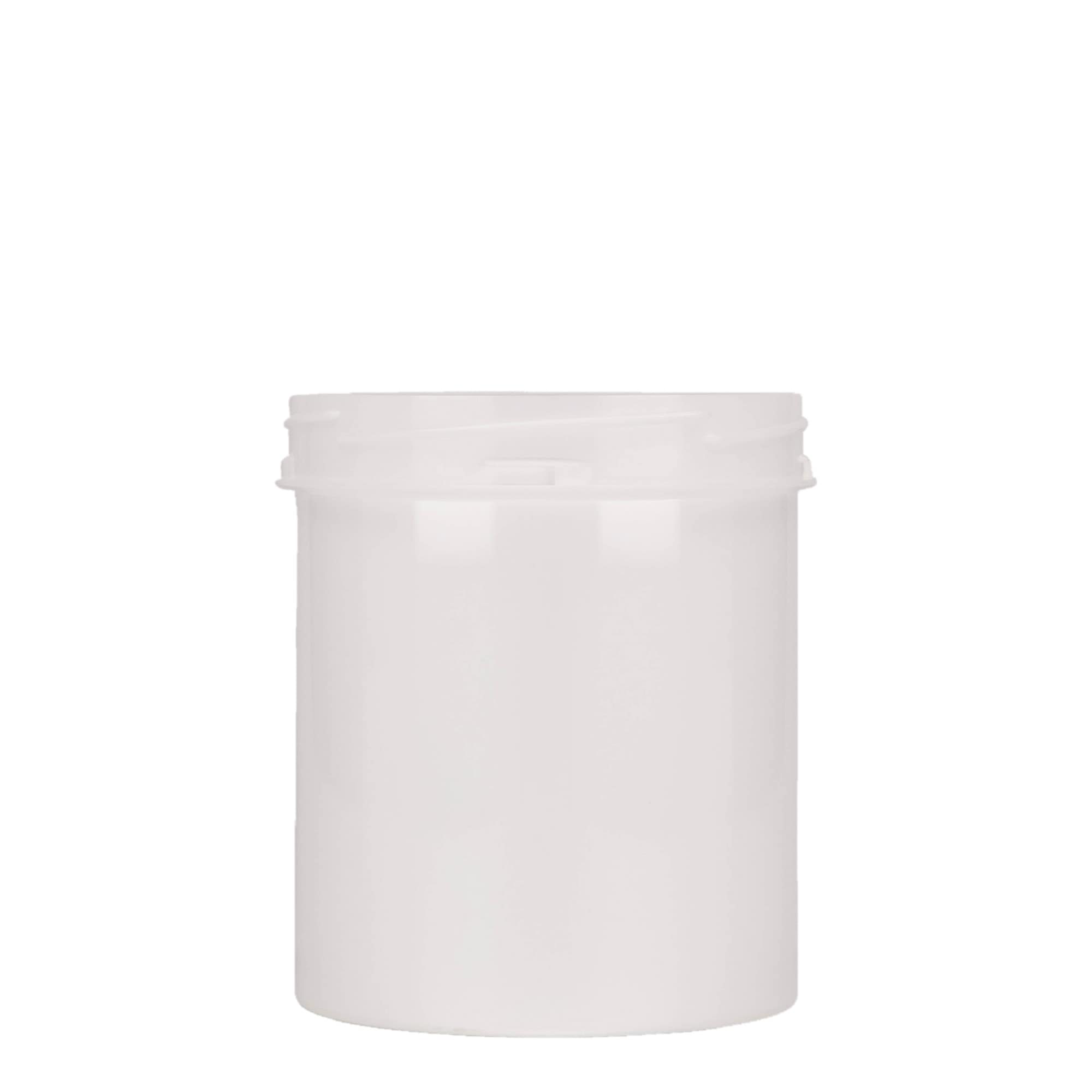 500 ml kunststofbus 'Securilock', PP, wit, opening: schroefdop