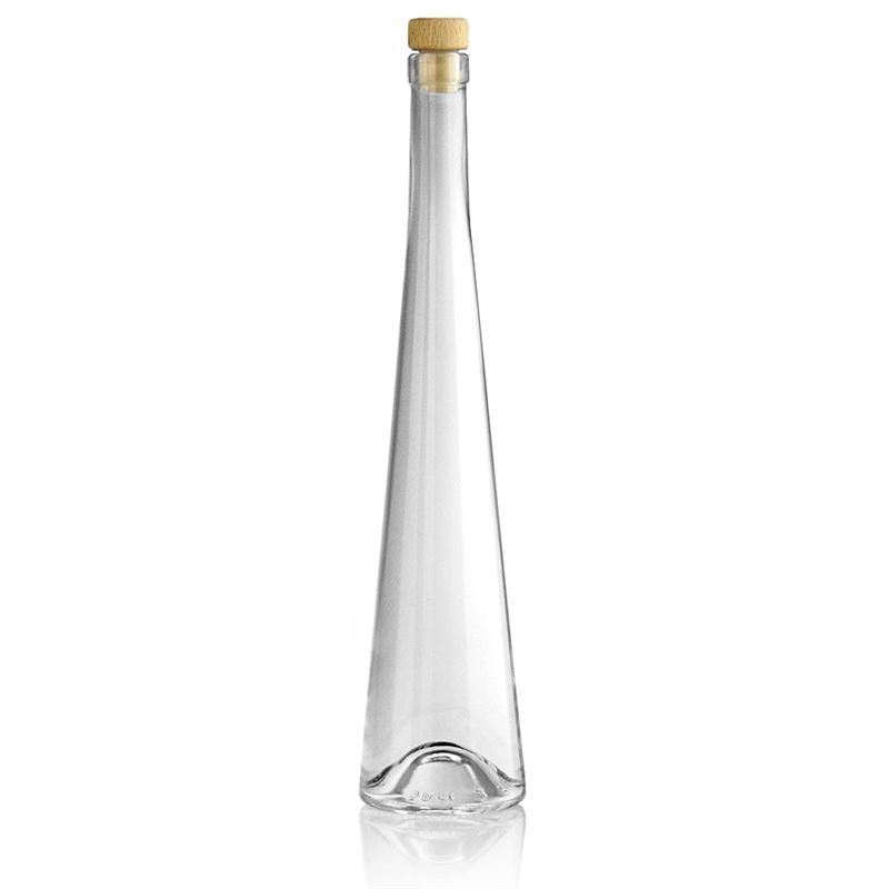 Glazen fles 'Dama Rondo', 500 ml, monding: kurk