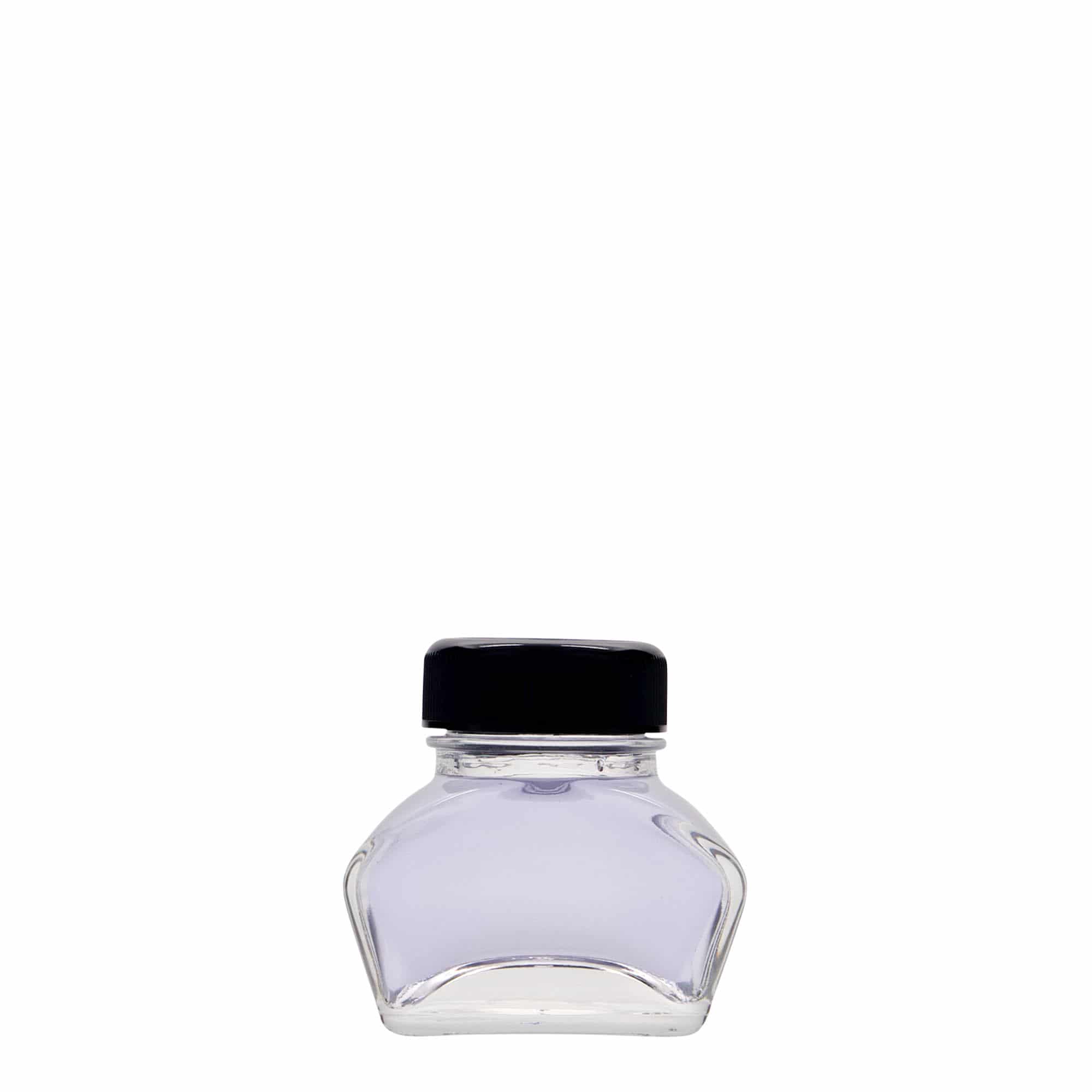 30 ml inktpot, rechthoekig, opening: schroefdop