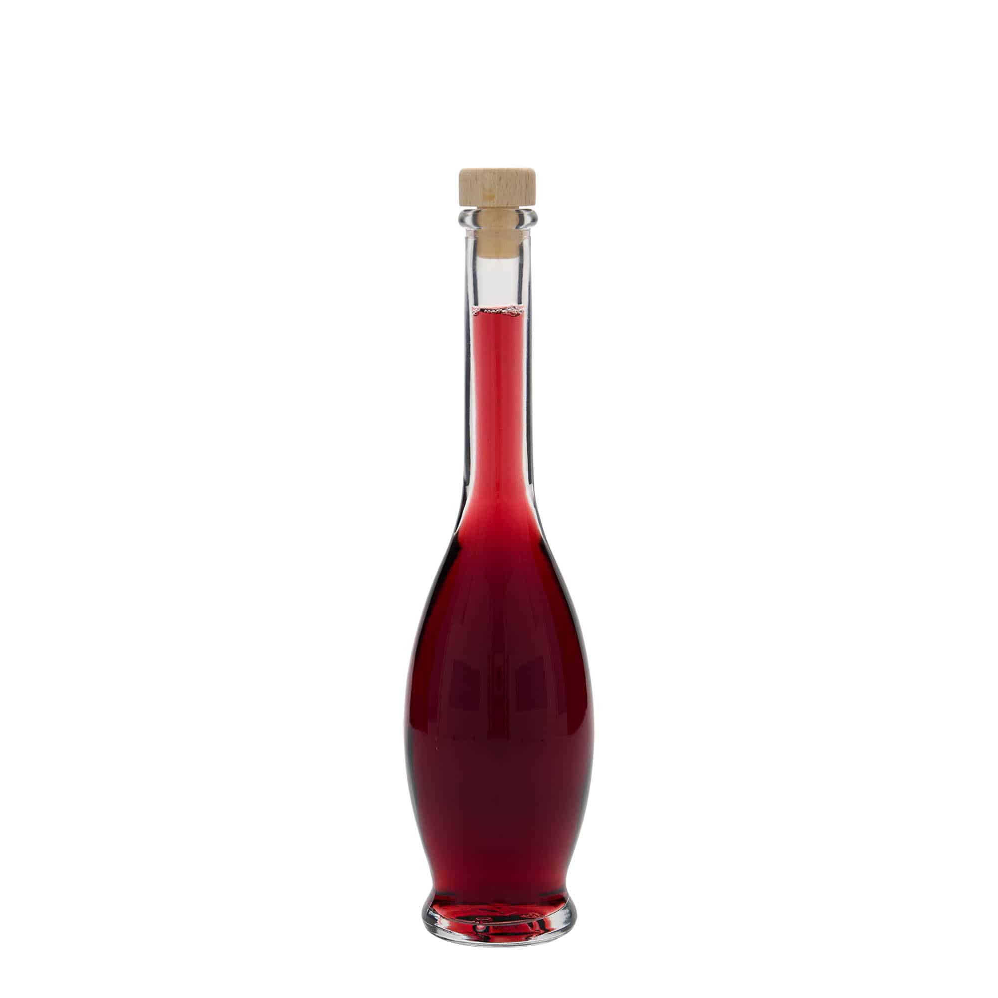 100 ml glazen fles 'Gina', opening: kurk