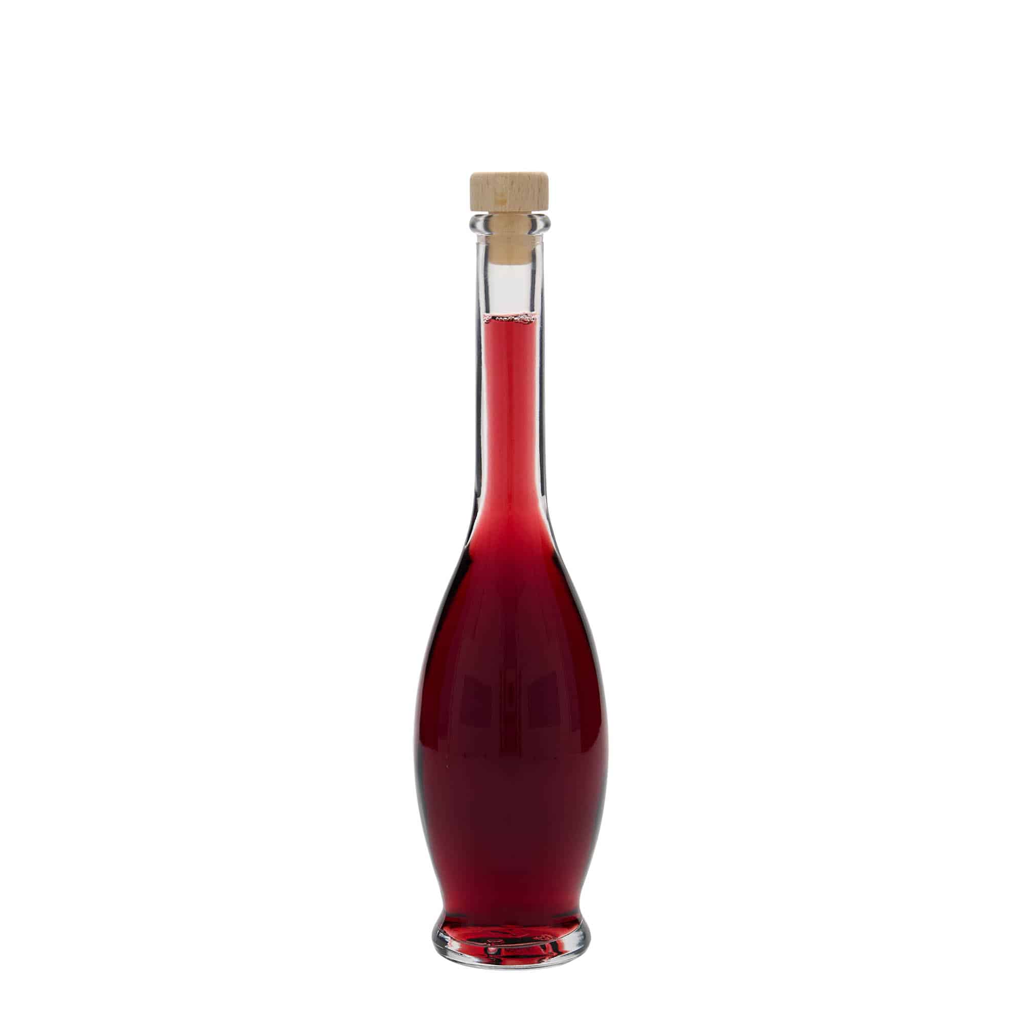 100 ml glazen fles 'Gina', opening: kurk 100 ml glazen fles 'Gina', opening: kurk