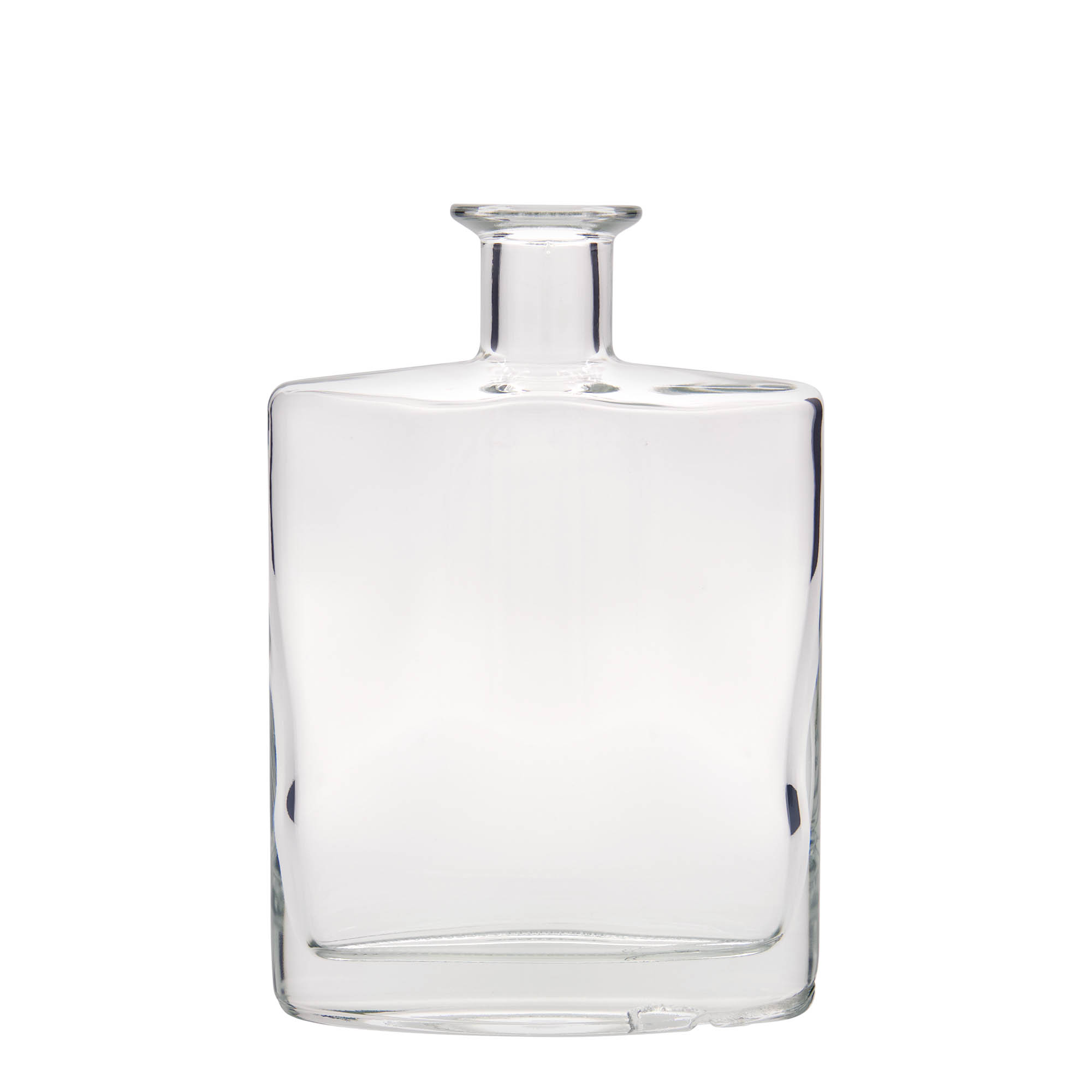 700 ml glazen fles 'Zorbas', ovaal, opening: kurk 700 ml glazen fles 'Zorbas', ovaal, opening: kurk