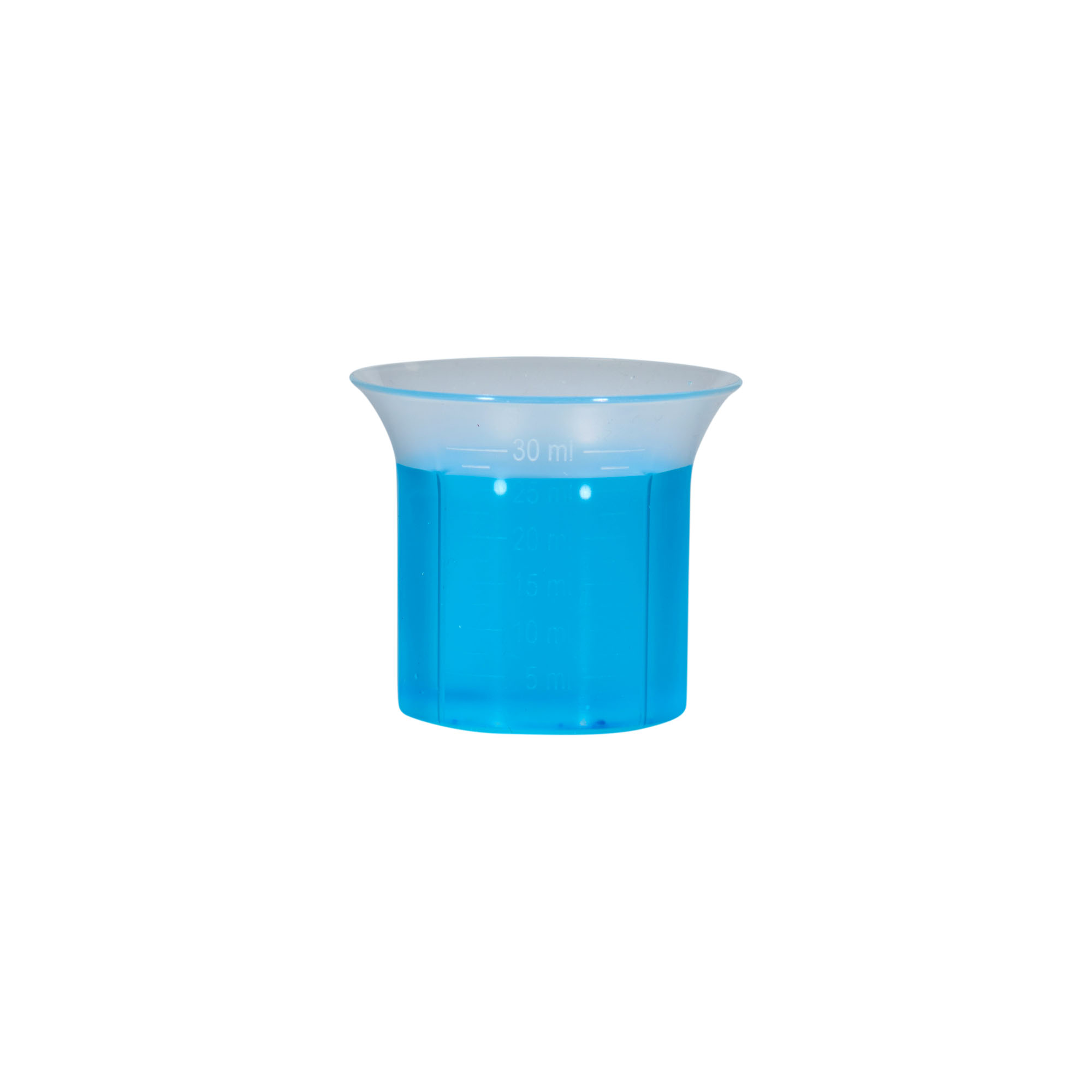 Maatbeker 5-30 ml, PP-kunststof Maatbeker 5-30 ml, PP-kunststof
