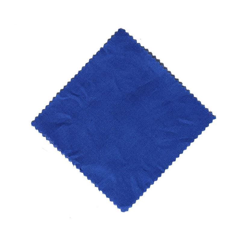 Stoffen lapje voor potten, 15x15, vierkant, textiel, donkerblauw, monding: TO58-TO82