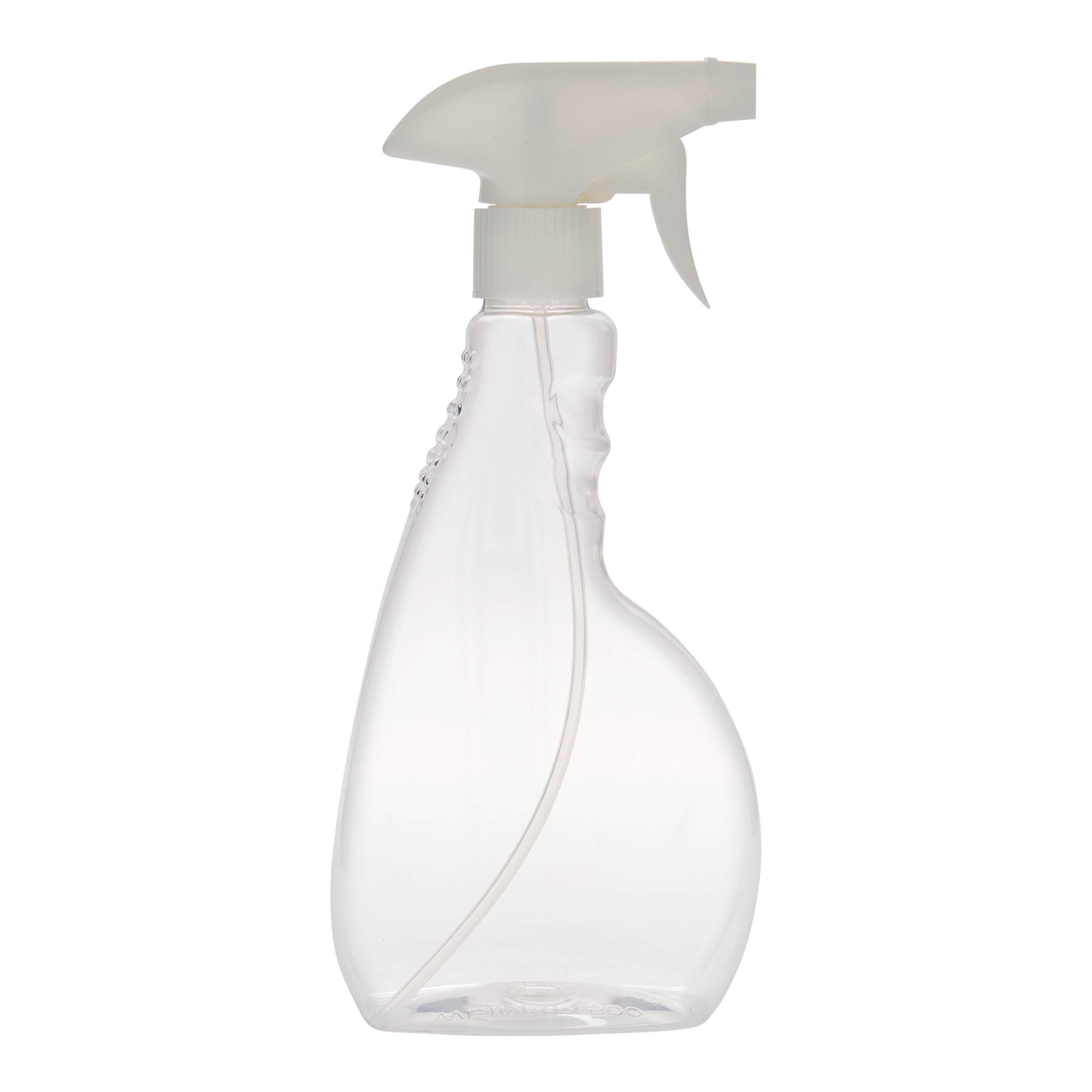 500 ml PET-sprayfles 'Piccobello', rechthoekig, kunststof, opening: schroefdop