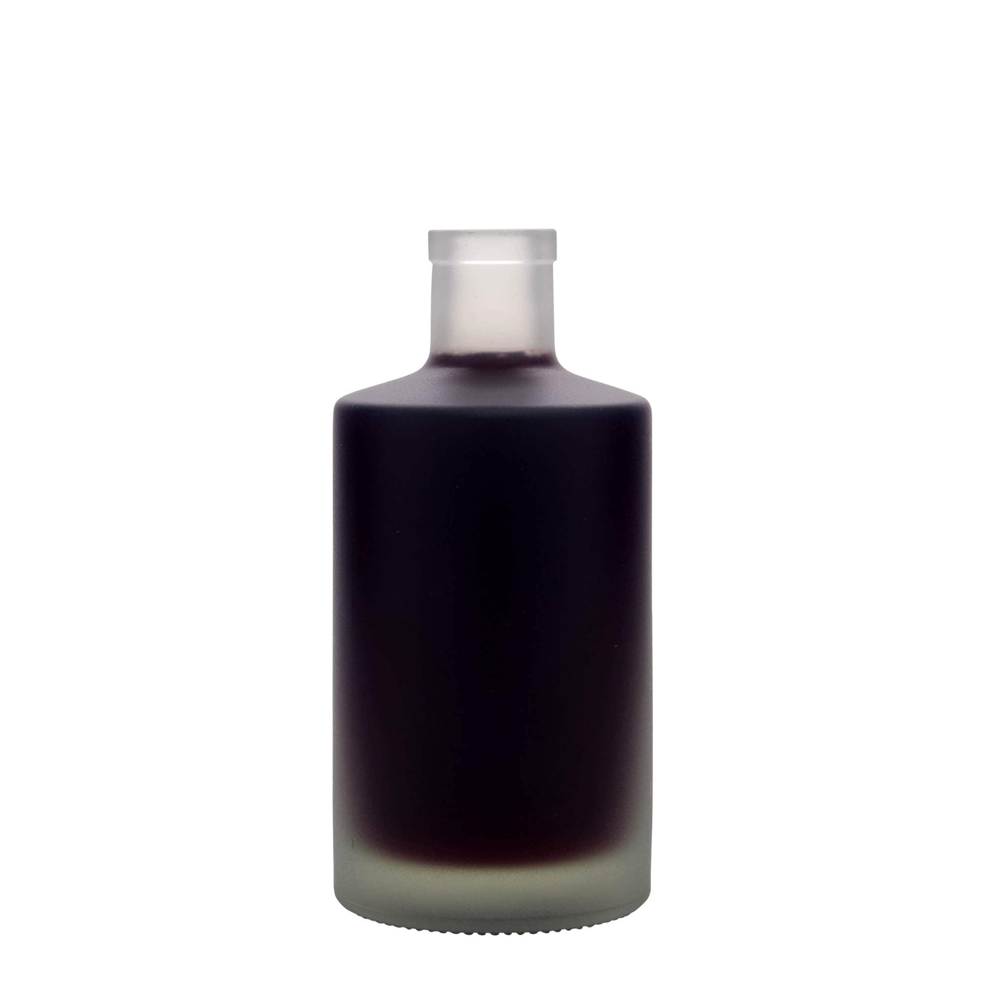 500 ml glazen fles 'Caroline', geijsd, hals: kurk