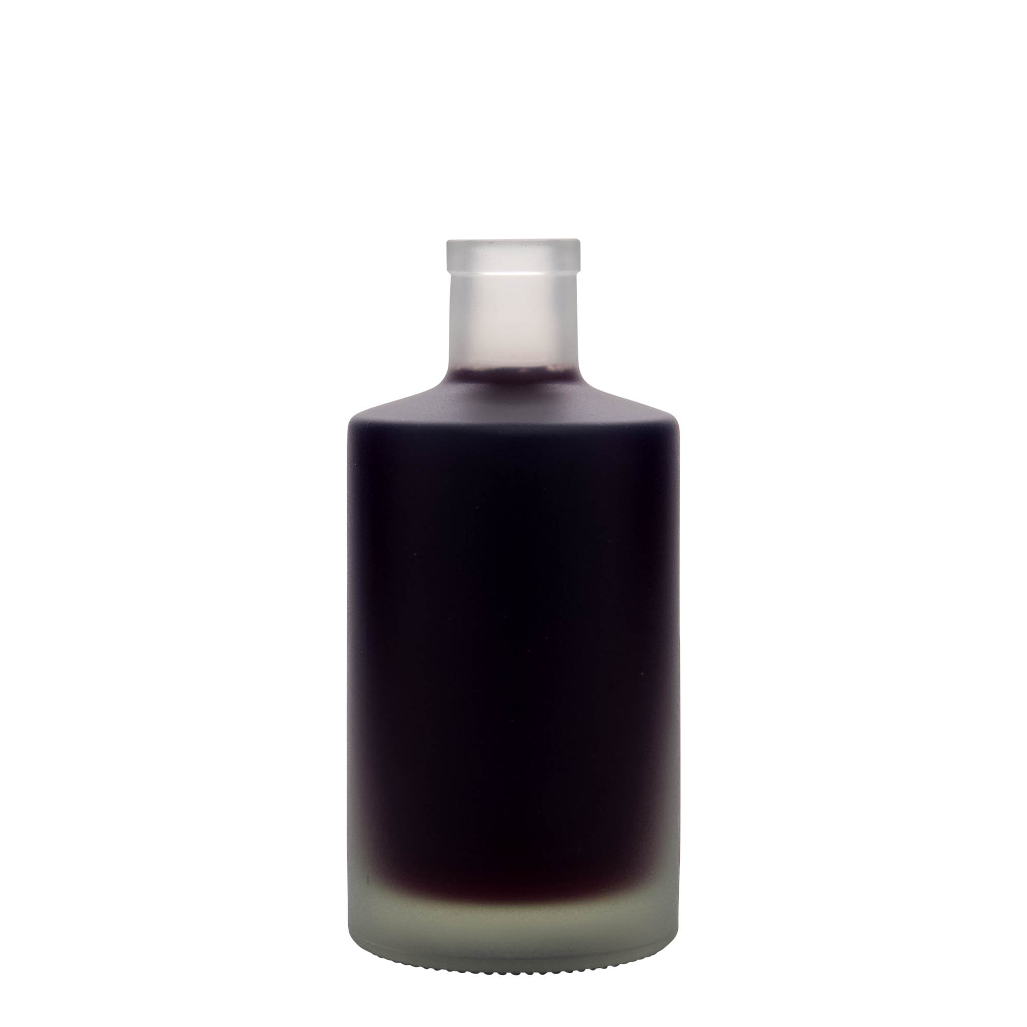500 ml glazen fles 'Caroline', geijsd, hals: kurk