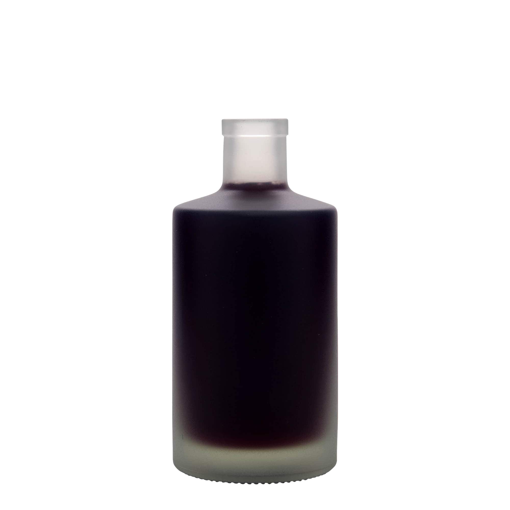 500 ml glazen fles 'Caroline', geijsd, hals: kurk